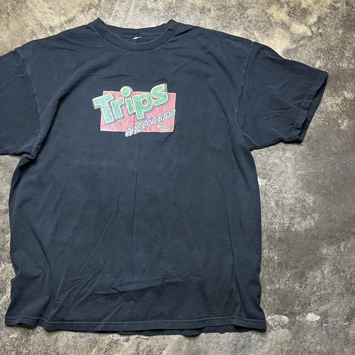Vintage vintage trips are for kids trix parody tshirt Size US XL / EU 56 / 4 - 2 Thumbnail