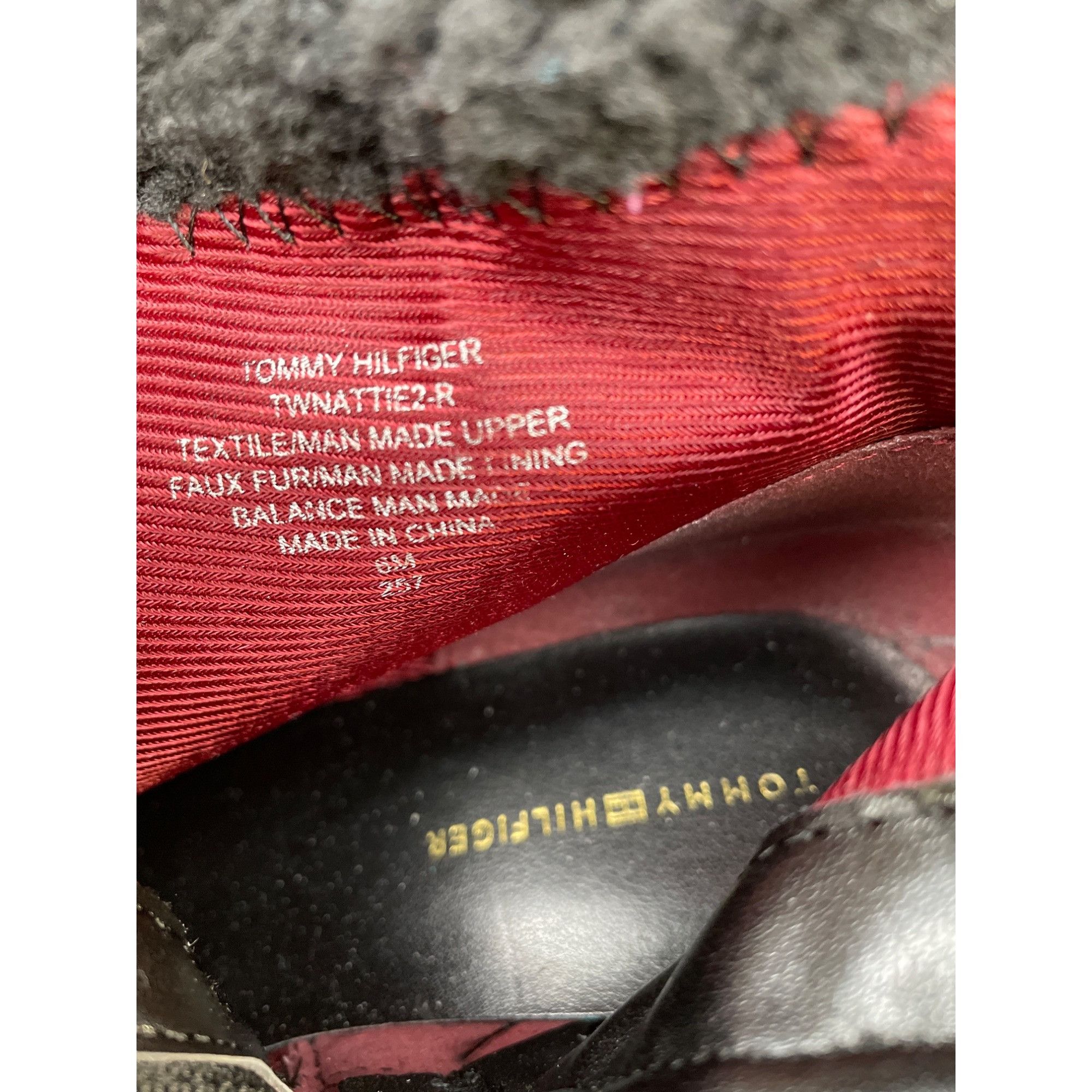 Tommy Hilfiger Tommy Hilfiger Women's Black Riding Boots/ Shoes Zipper side Size US 6 / IT 36 - 8 Thumbnail