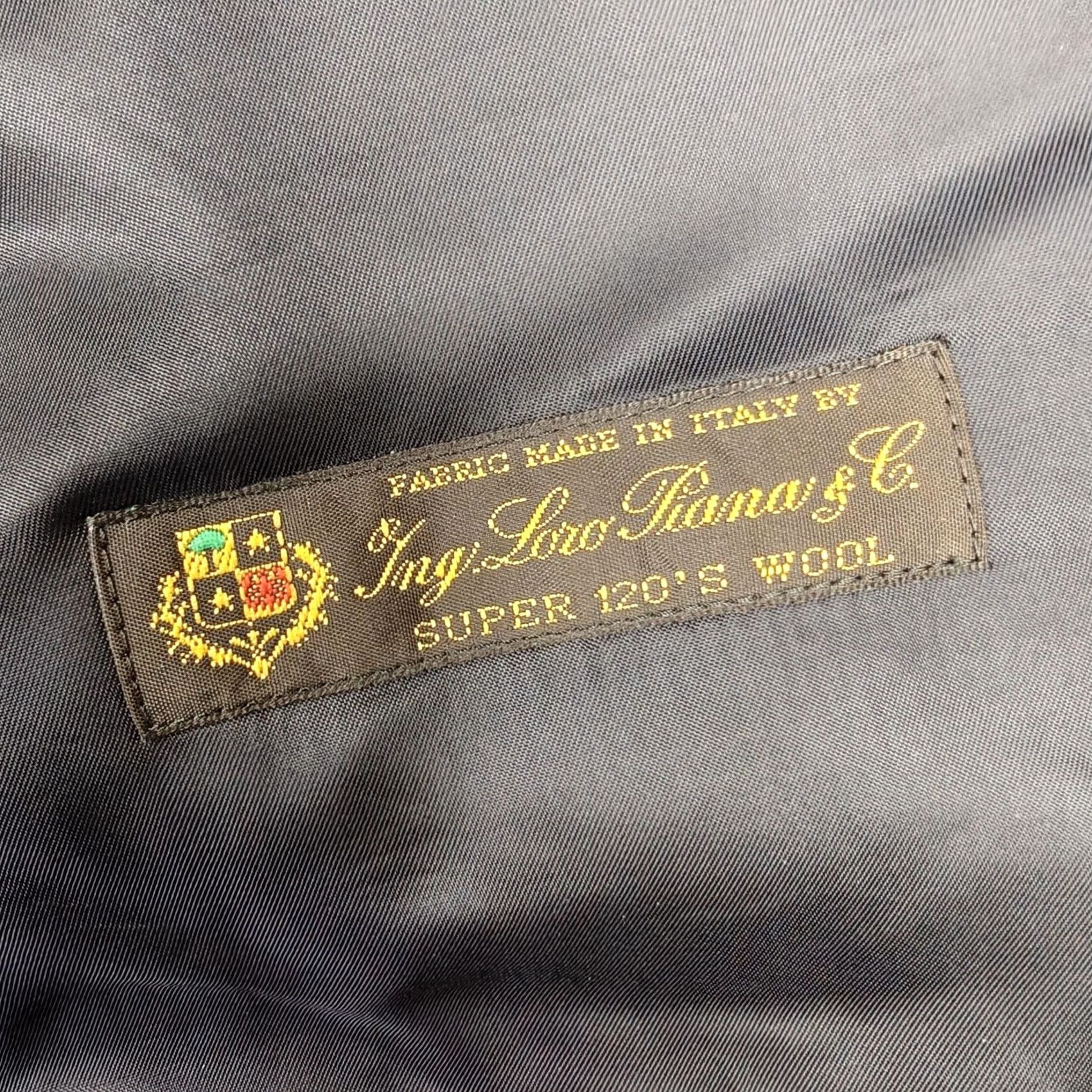 J.Crew J Crew Mens Blazer 40S Blue Wool Ludlow Super 120s Suit Jacket Size 40R - 6 Thumbnail