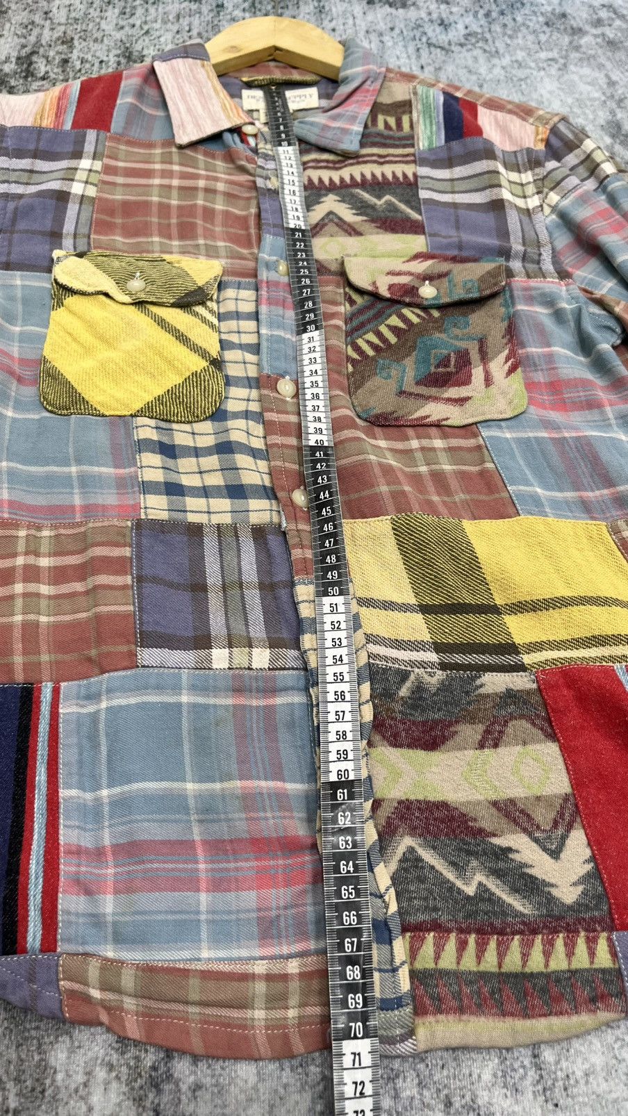 Denim & Supply Ralph Lauren Vtg Patchwork Denim & supply Ralph lauren Size US M / EU 48-50 / 2 - 7 Thumbnail