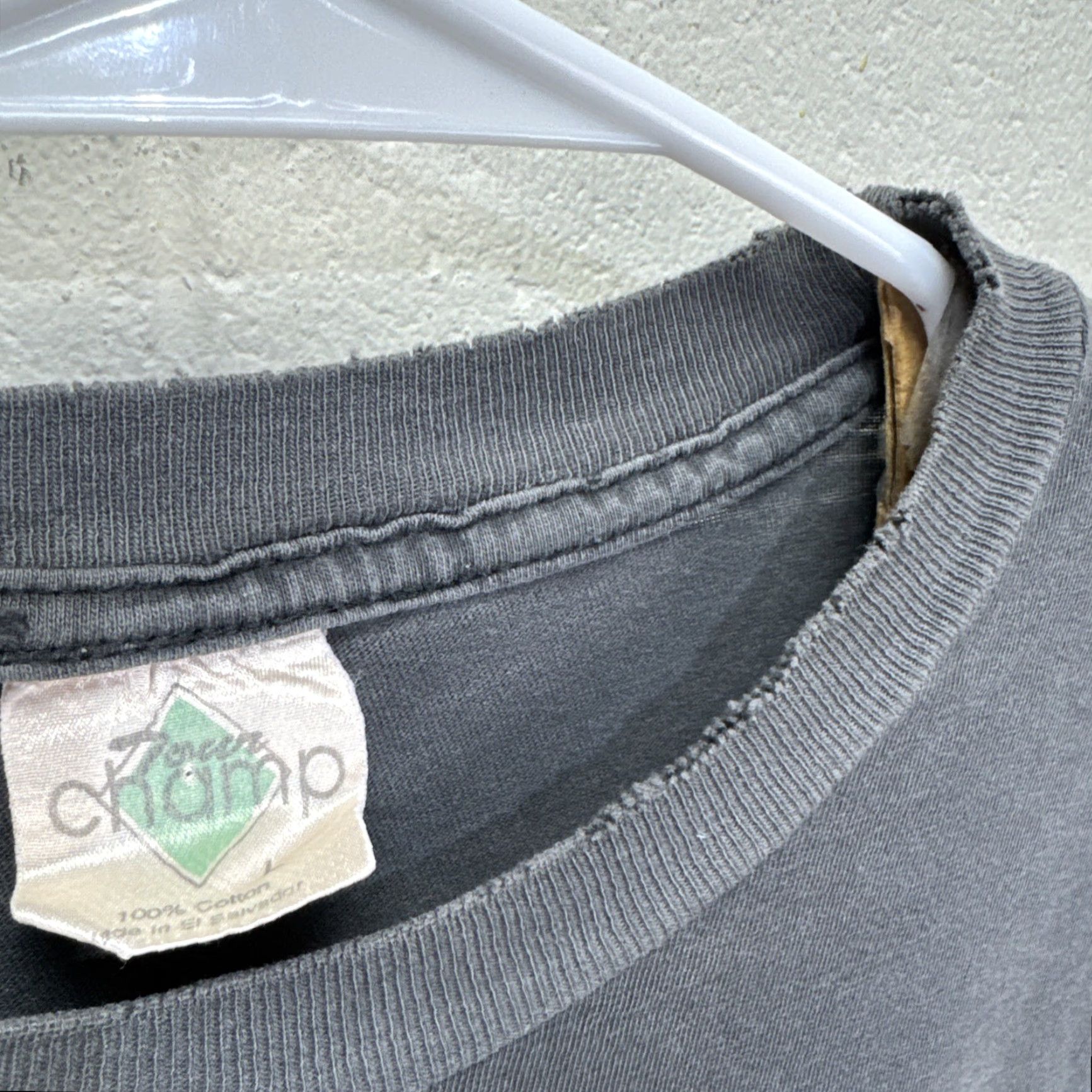 Vfiles VINTAGE 90s X Files Trust No One Graphic Tee Men’s Large Faded Black Grunge Size US L / EU 52-54 / 3 - 6 Thumbnail