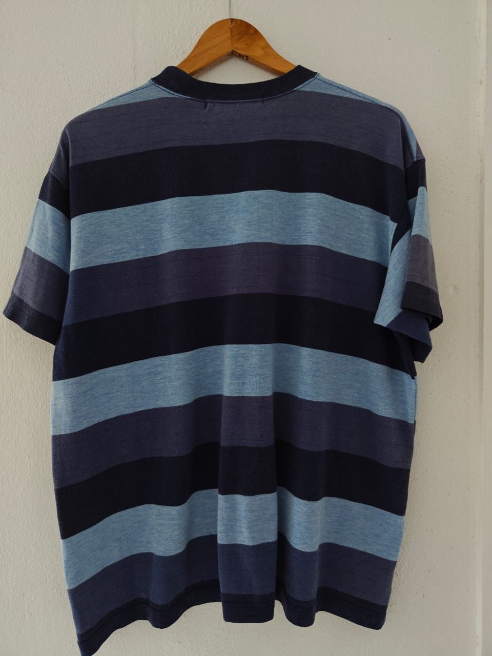 Katharine Hamnett London KATHARINE HAMNETT DENIM STRIPES POCKET SHIRT Size US M / EU 48-50 / 2 - 2 Thumbnail