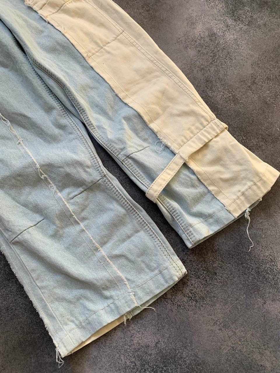 Eytys Benz Blue Patchwork Jeans W32 L34 Size US 32 / EU 48 - 2 Thumbnail