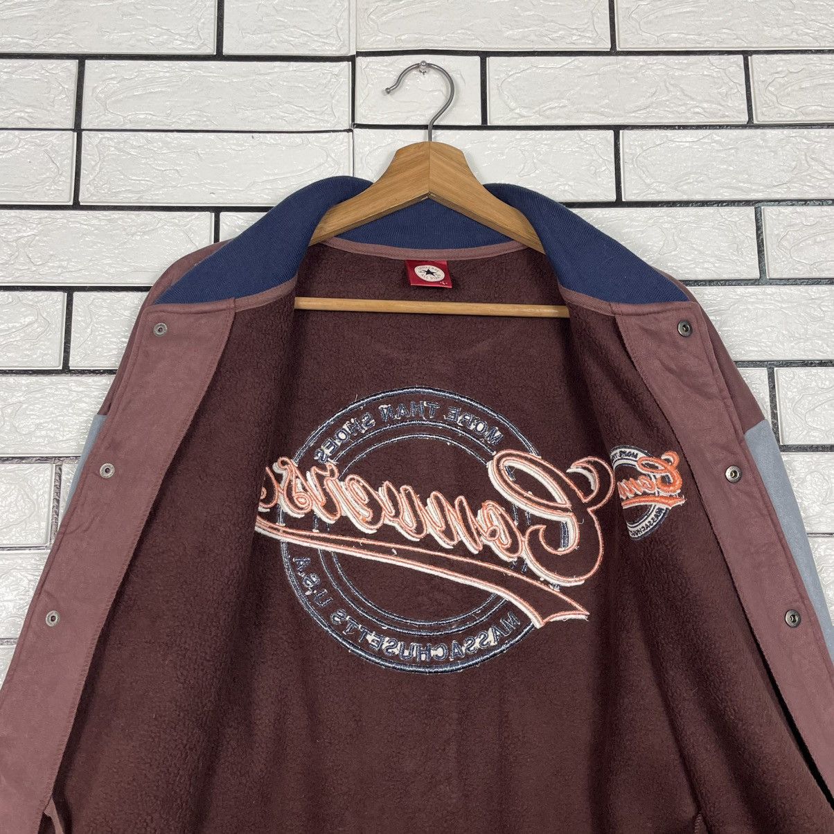 Converse Converse Big Logo Varsity Jacket Size US L / EU 52-54 / 3 - 12 Thumbnail