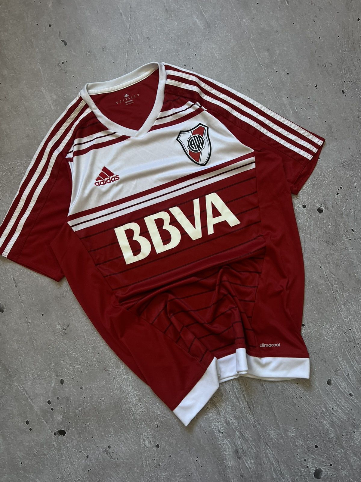 Adidas River Plate 2016 Away Football Shirt Size M, Adidas Size US M / EU 48-50 / 2 - 1 Thumbnail