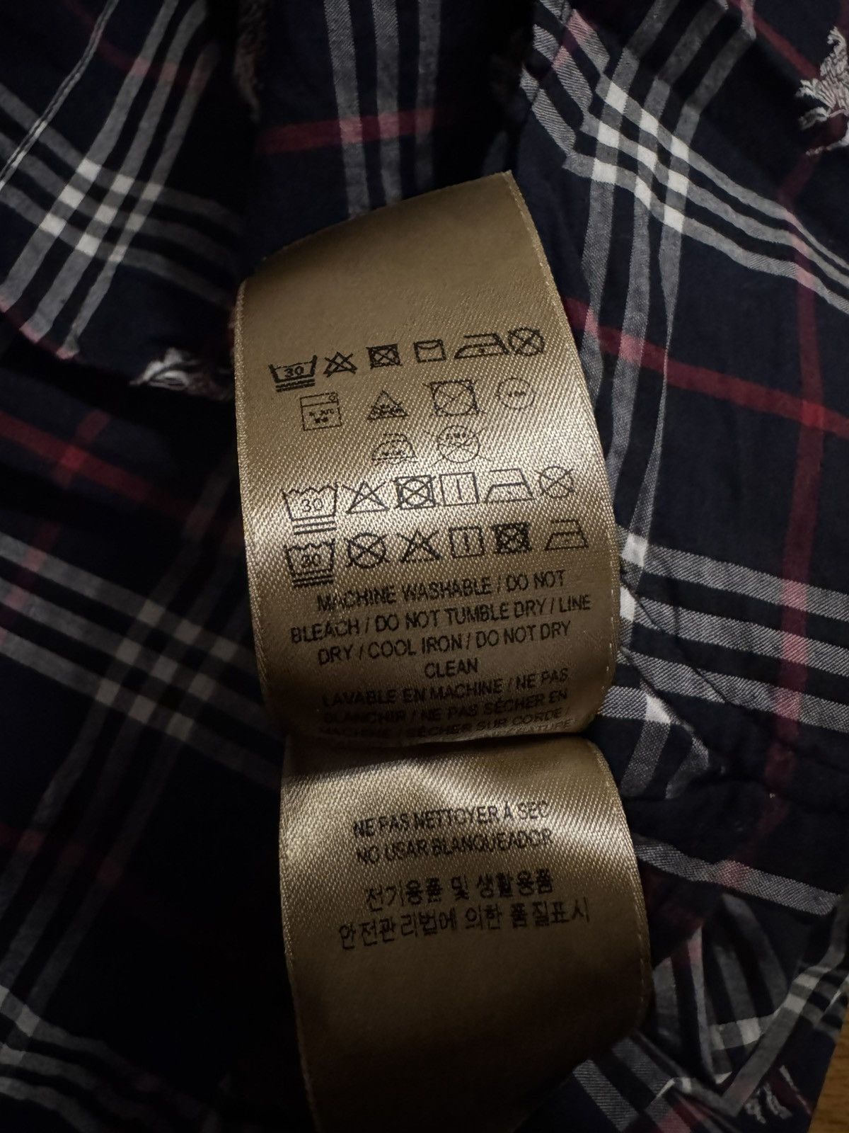 Burberry Burberry Check Shirt Size US M / EU 48-50 / 2 - 12 Thumbnail