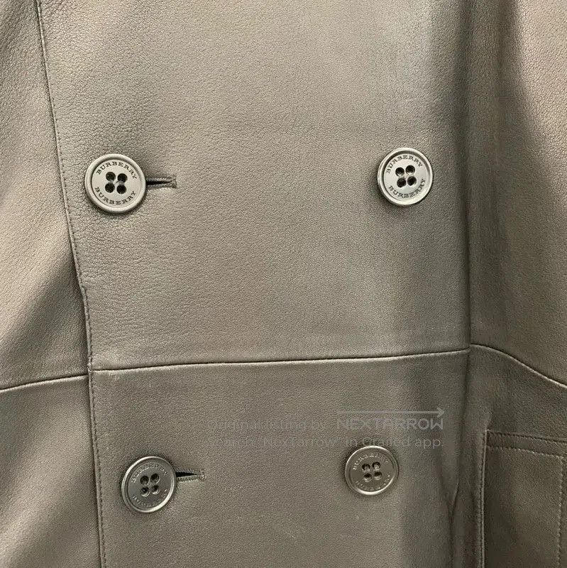 Burberry Burberry Black Lambskin Men's Coat. Size US M / EU 48-50 / 2 - 4 Thumbnail