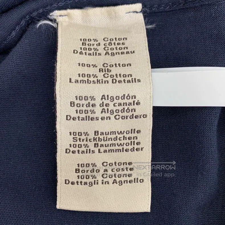 Hermes Hermes Mechanical horse design round-neck navy blue cotton Size US XL / EU 56 / 4 - 6 Thumbnail