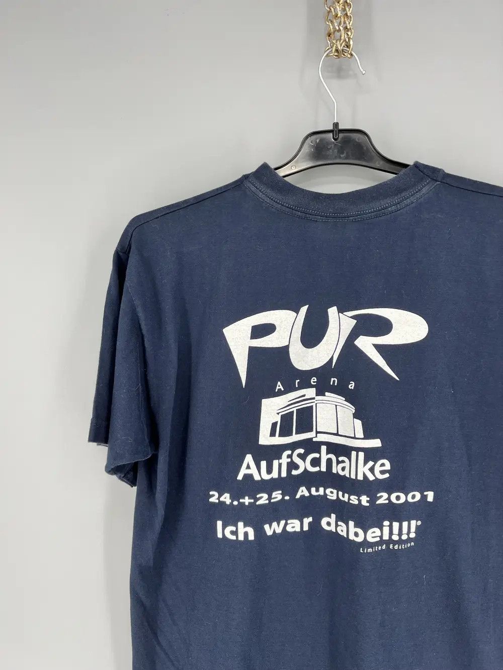 Band Tees PUR T-shirt for Schalke 2001 size M undressed in Schleswig Size US M / EU 48-50 / 2 - 11 Thumbnail