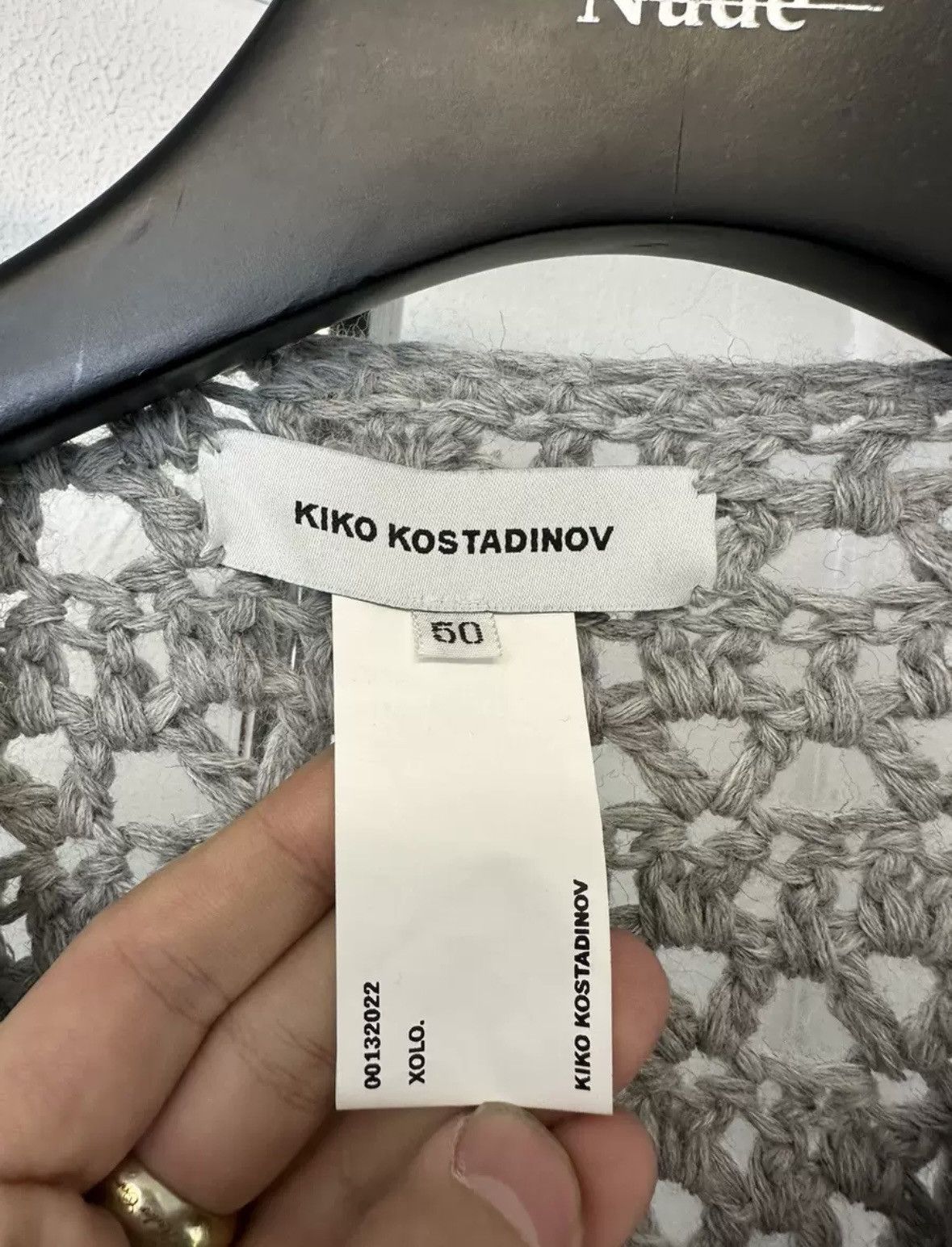 Kiko Kostadinov Kiko kostadinov knitting cardigan Size US M / EU 48-50 / 2 - 8 Thumbnail