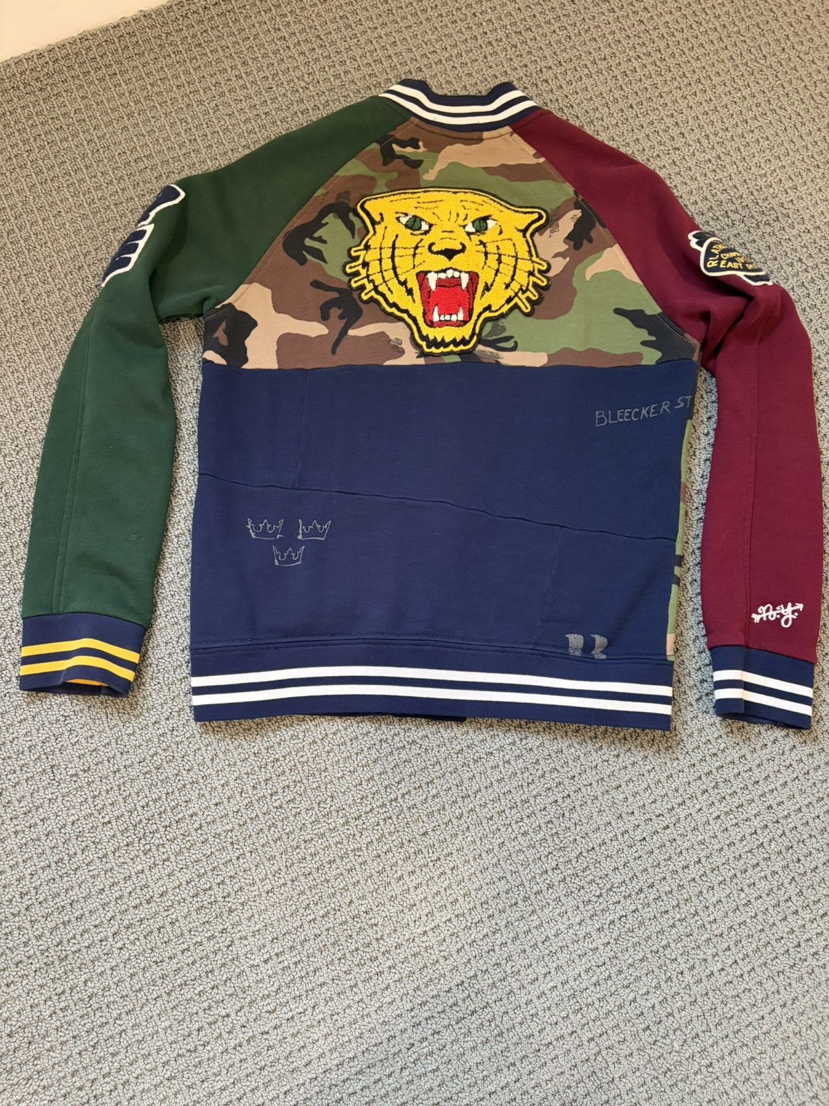 Polo Ralph Lauren Like new cotton/ fleece lining. Vintage varsity design Size US S / EU 44-46 / 1 - 4 Thumbnail