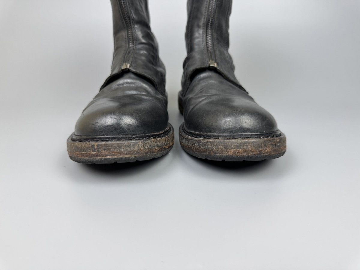 Ann Demeulemeester Ann Demeulemeester - FW/12 Double front zipper leather Boots Size US 9 / EU 42 - 12 Thumbnail
