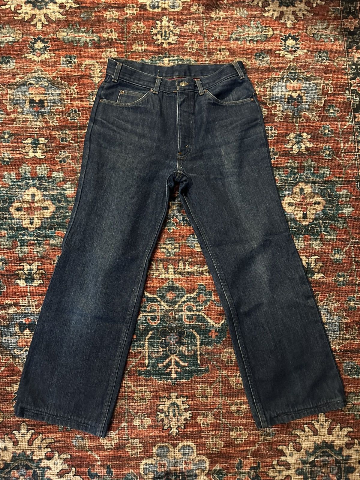 Levi's Flannel lined Orange Tab Levi Jeans Size US 34 / EU 50 - 1 Thumbnail