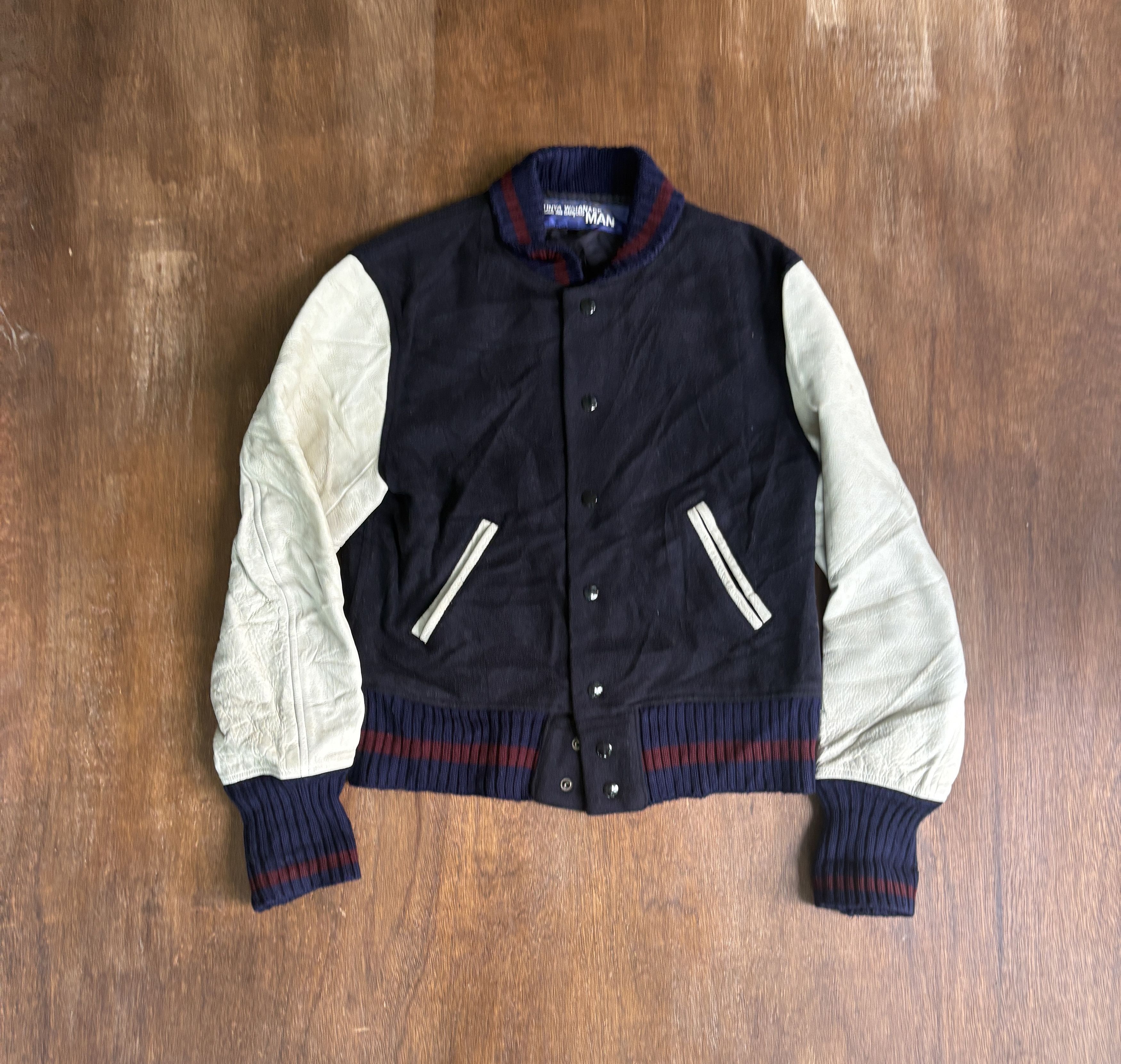 Junya Watanabe Junya Watanabe CDG Man Varsity Jacket 2002 Size US L / EU 52-54 / 3 - 10 Thumbnail