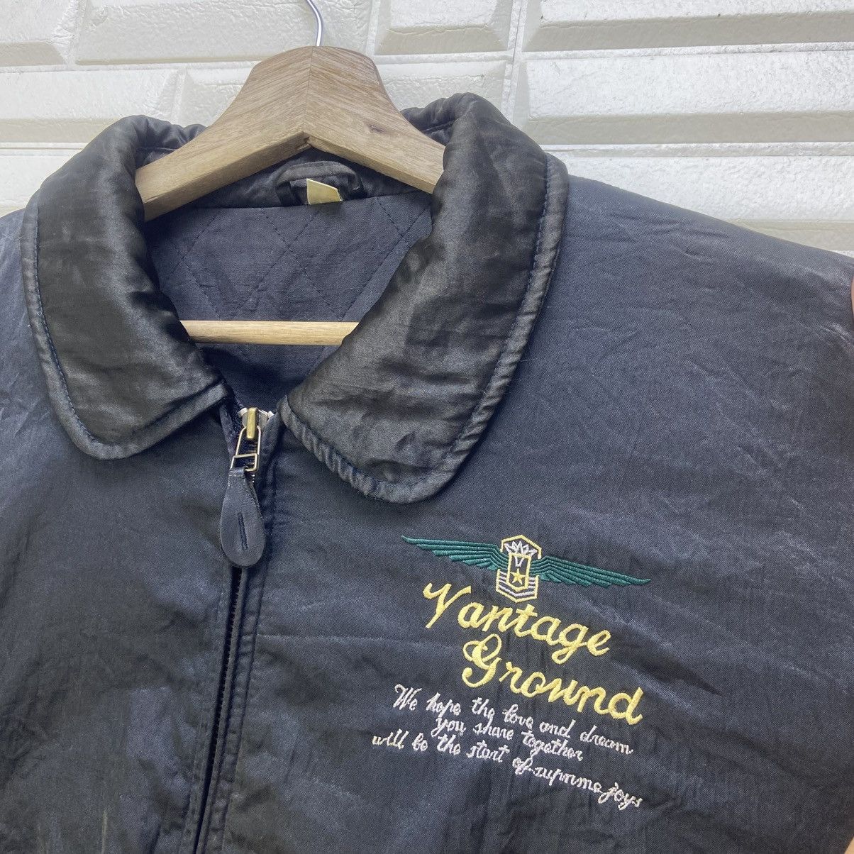 Vintage Vintage U.S.S Midway CV 12 Bomber Flight Jacket Size US M / EU 48-50 / 2 - 4 Thumbnail