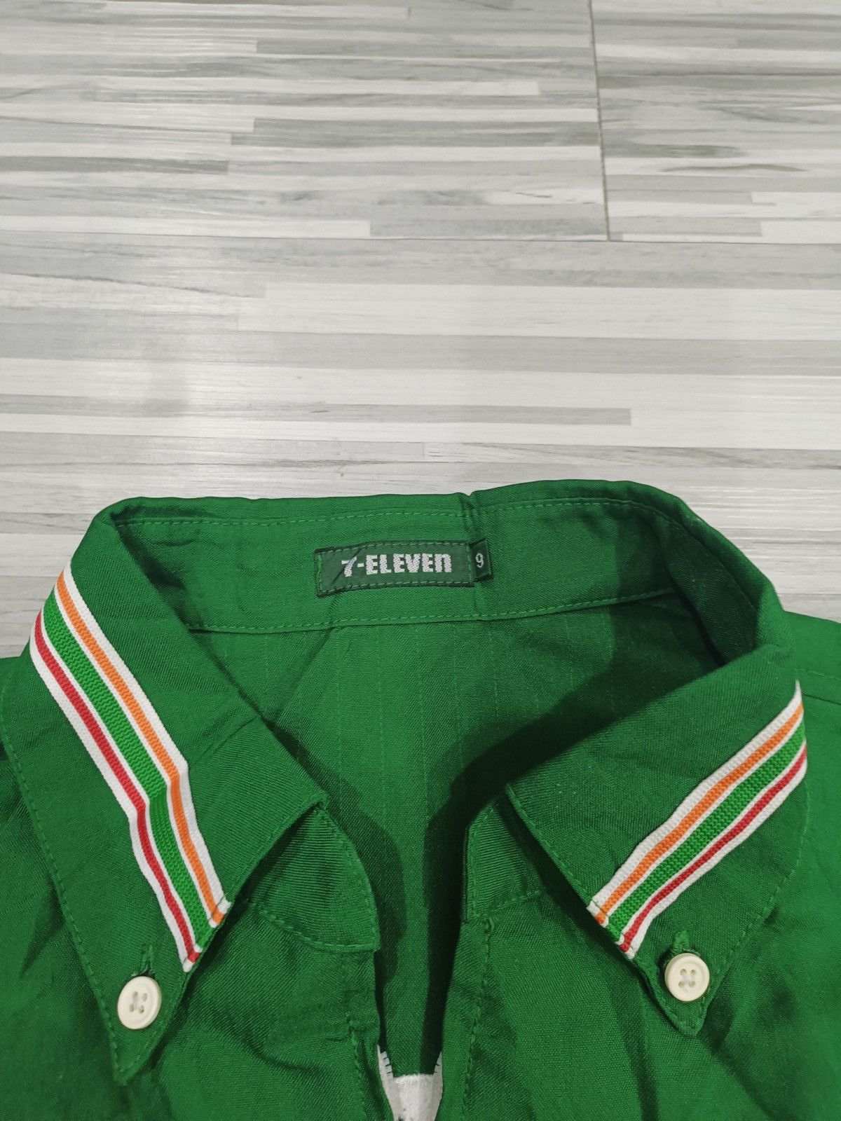 Japanese Brand × Vintage 7 eleven Uniform Zipper Workwear Size US S / EU 44-46 / 1 - 4 Thumbnail