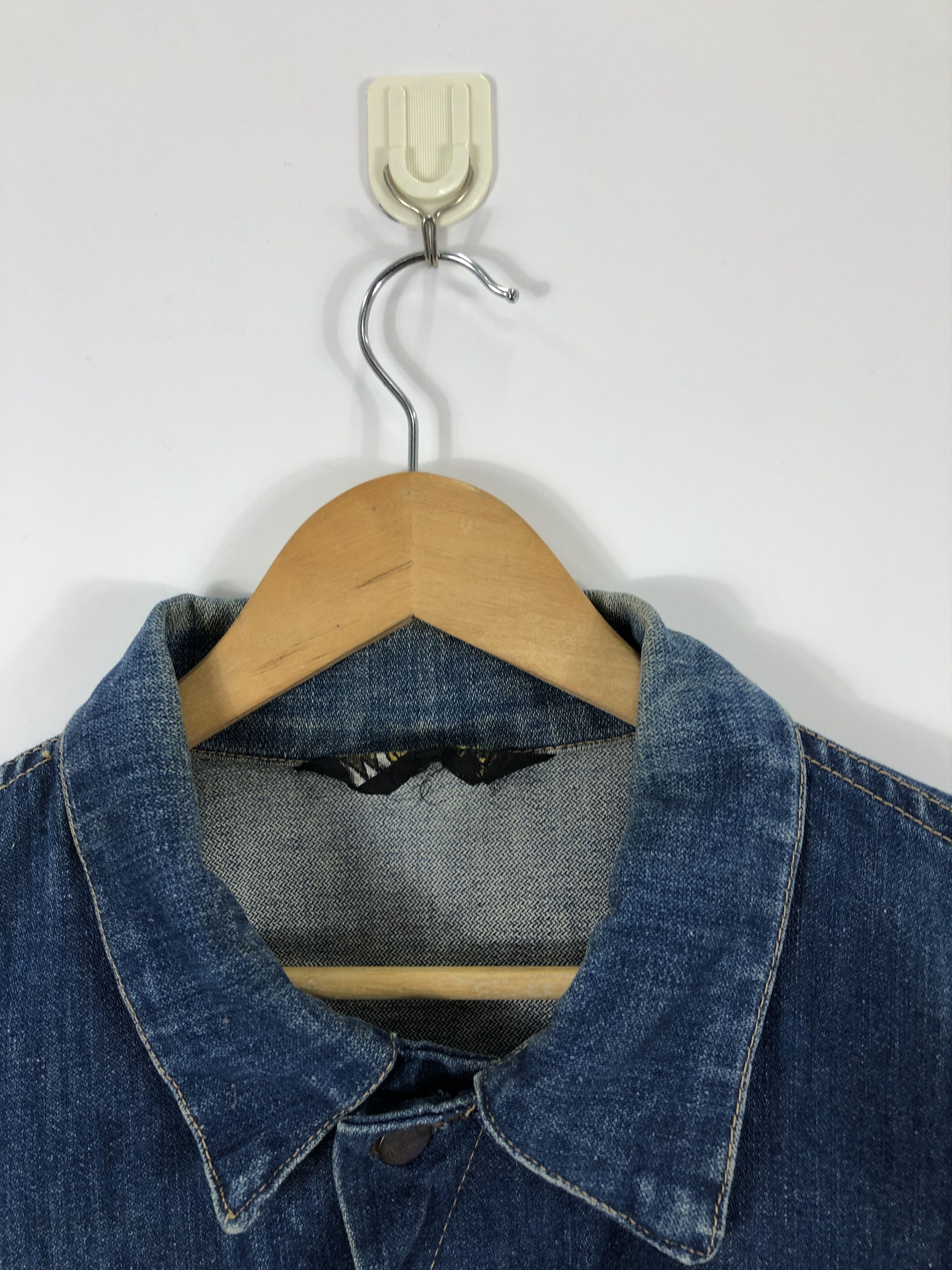 Vintage Vintage 90s Wrangler Denim Jacket J0532 Size US L / EU 52-54 / 3 - 6 Thumbnail