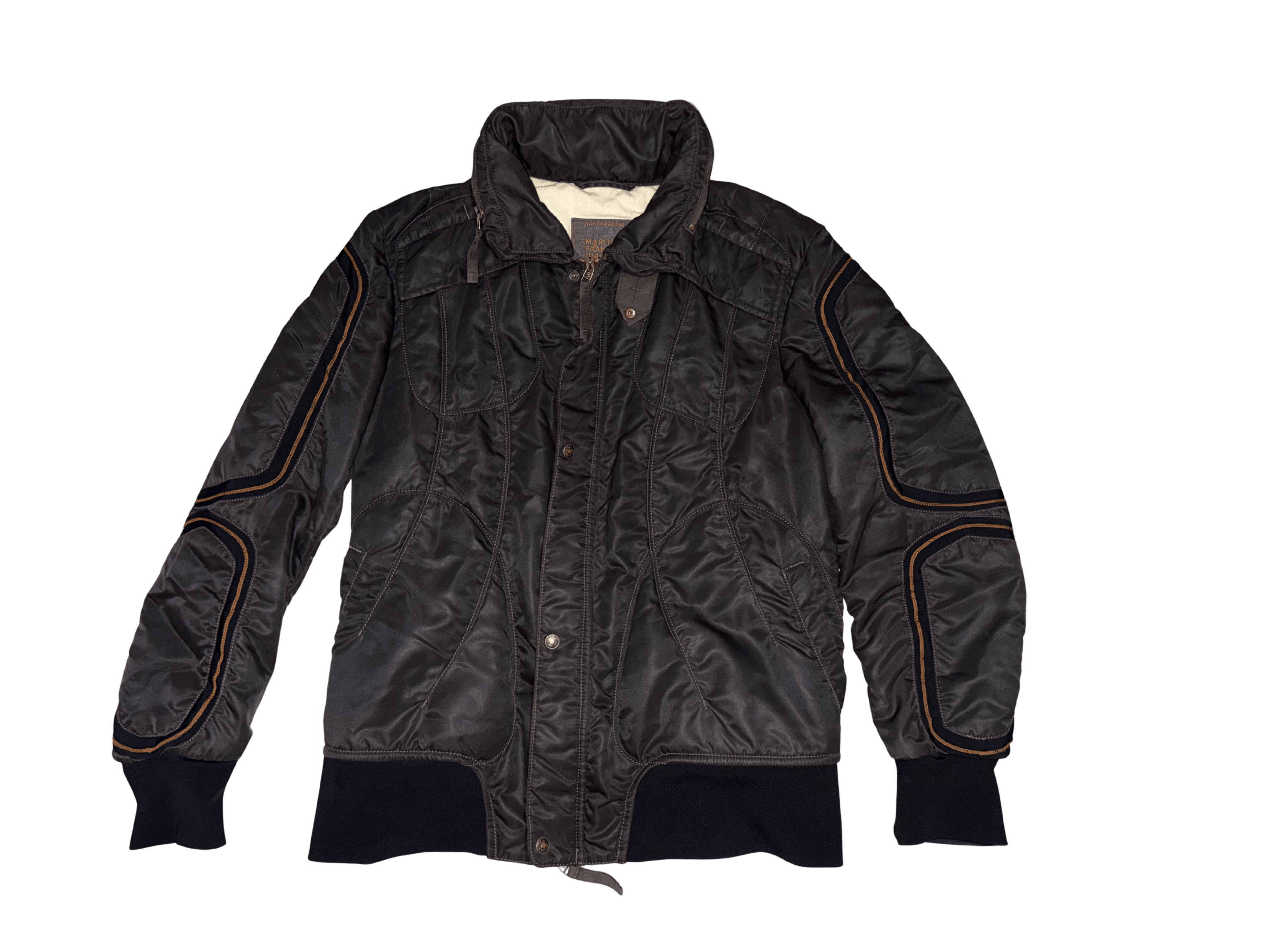 Marithe + Francois Girbaud 2000s Marithé + François Girbaud Zen Puffer Jacket Size US L / EU 52-54 / 3 - 1 Thumbnail