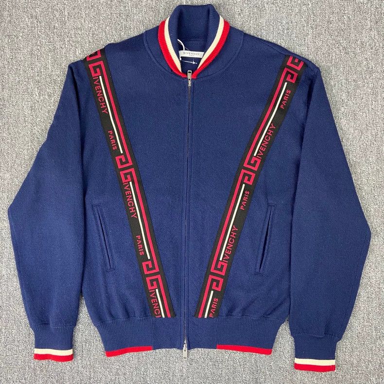 Givenchy Givenchy Striped Logo Jacket 2504153 Size US XS / EU 42 / 0 - 1 Thumbnail