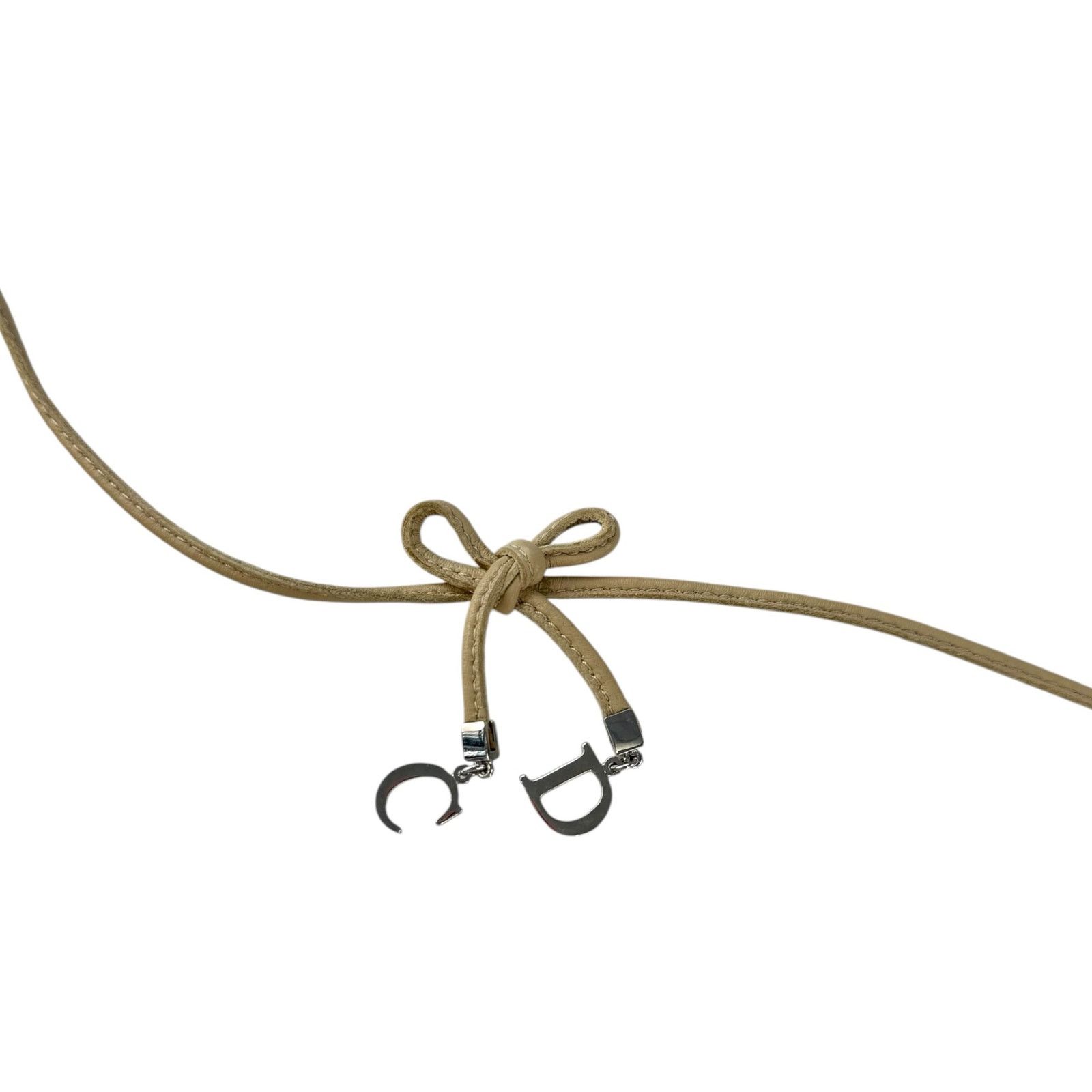 Dior Dior Vintage CD Bow Choker Necklace Size ONE SIZE - 5 Thumbnail
