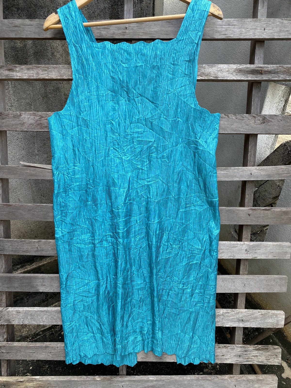 Pleats Please Issey Miyake Rare ❗️ Vintage Issey Miyake Pleated Apron Size ONE SIZE - 3 Thumbnail