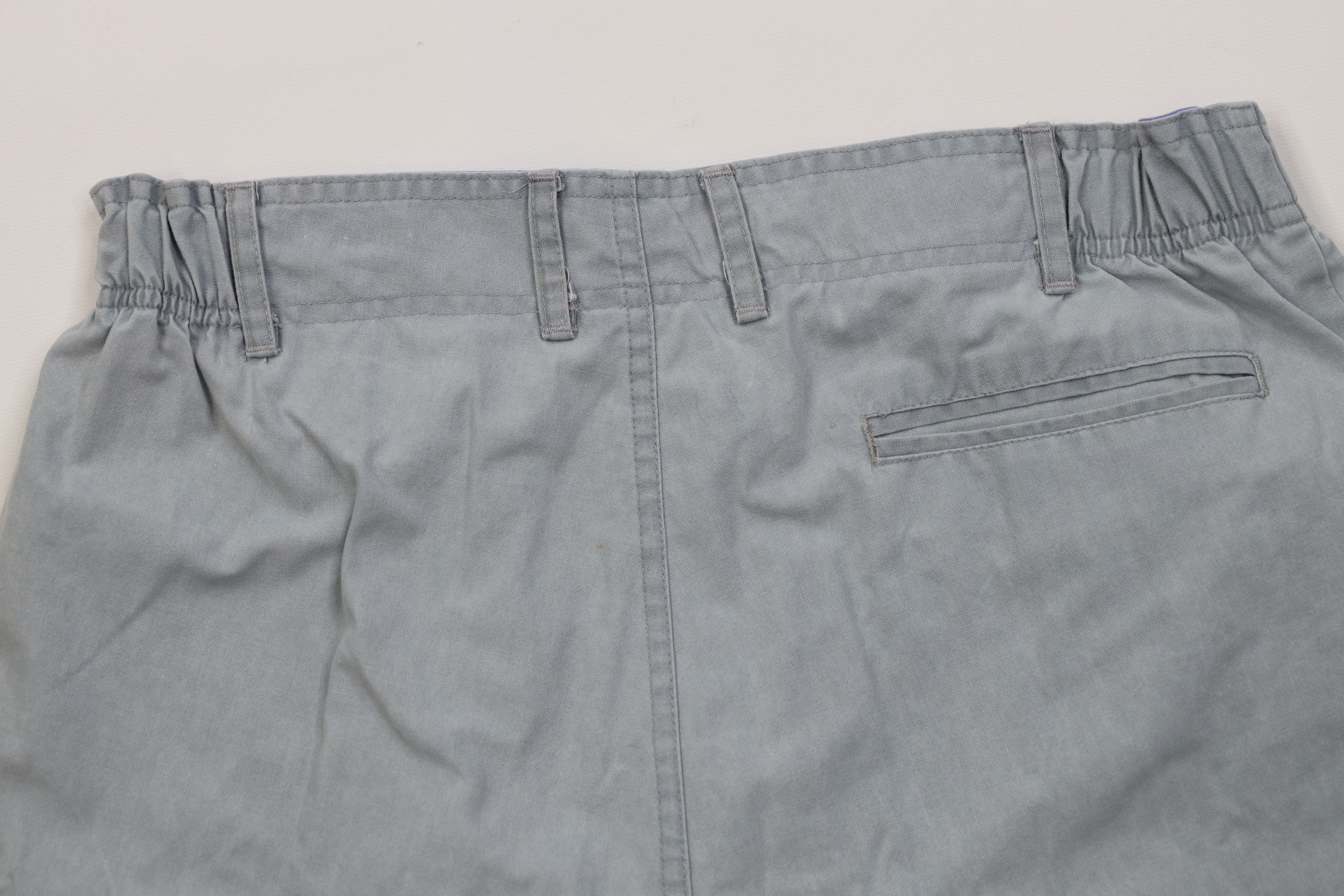 Vintage Vintage 80s 90s Streetwear Stonewash Above Knee Surf Shorts Size US 32 / EU 48 - 9 Thumbnail