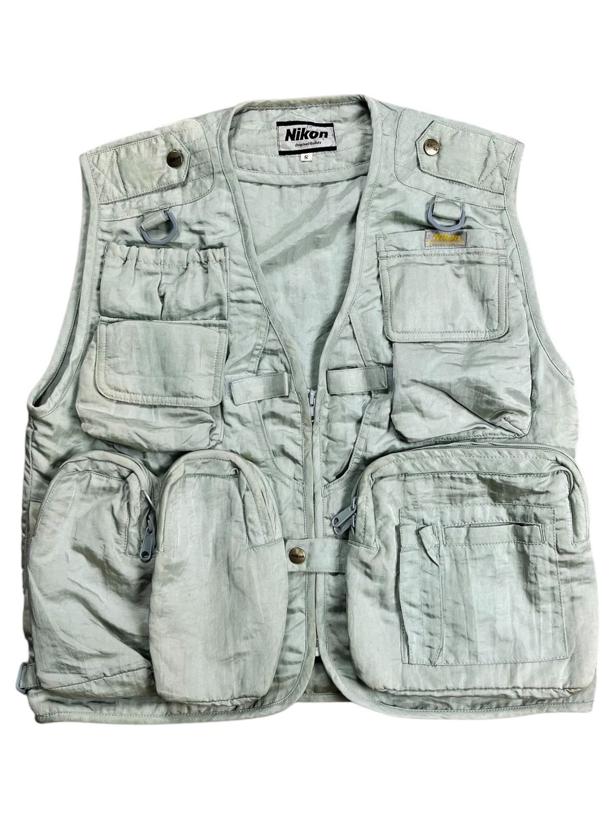 Final Home 2000s Nikon - Cargo Vest Jacket Size US M / EU 48-50 / 2 - 1 Thumbnail