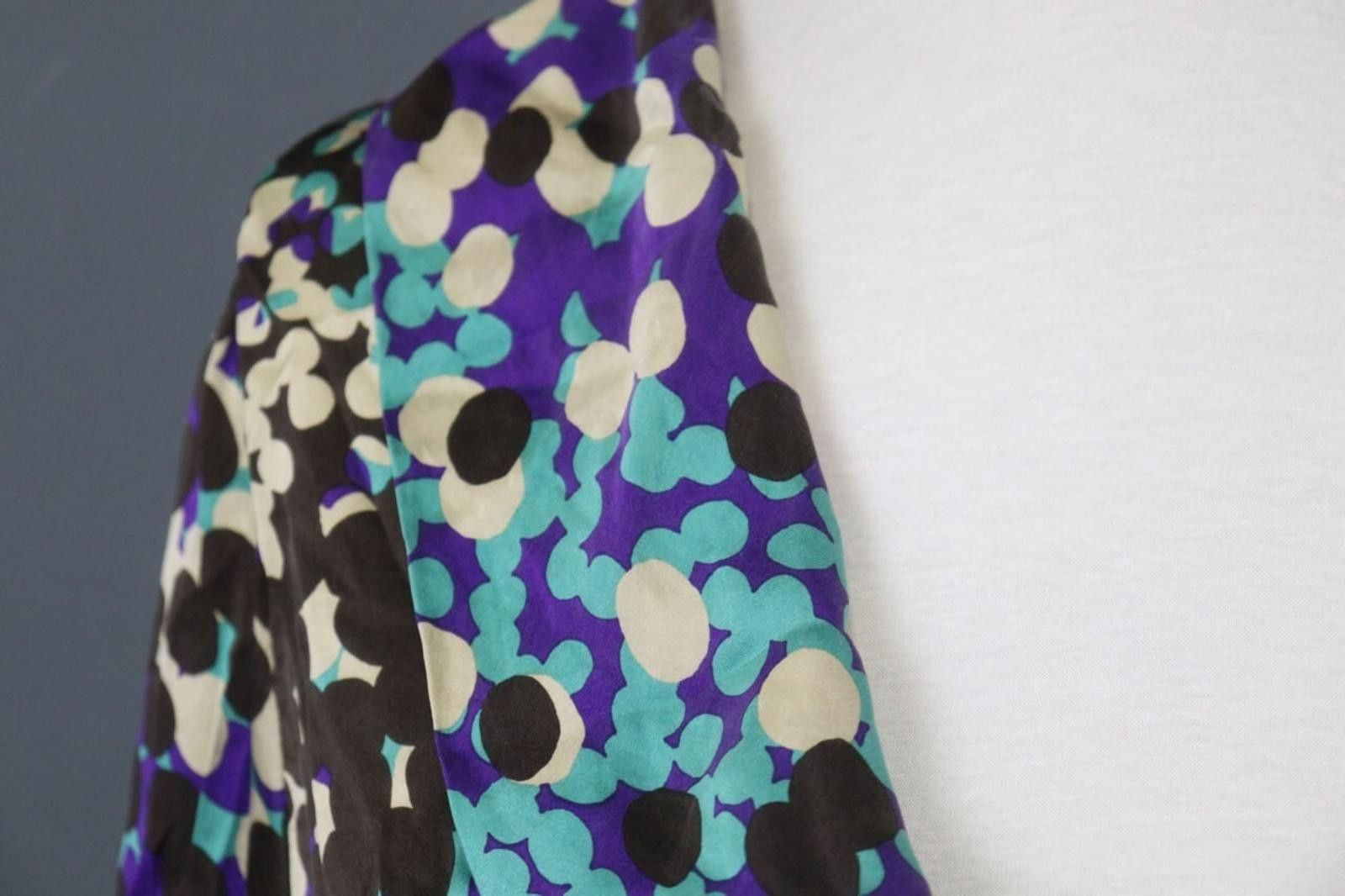 Missoni Missoni Multicolor Polka Dot 100% Cowl Shift Dress Size 6 Size M / US 6-8 / IT 42-44 - 7 Thumbnail