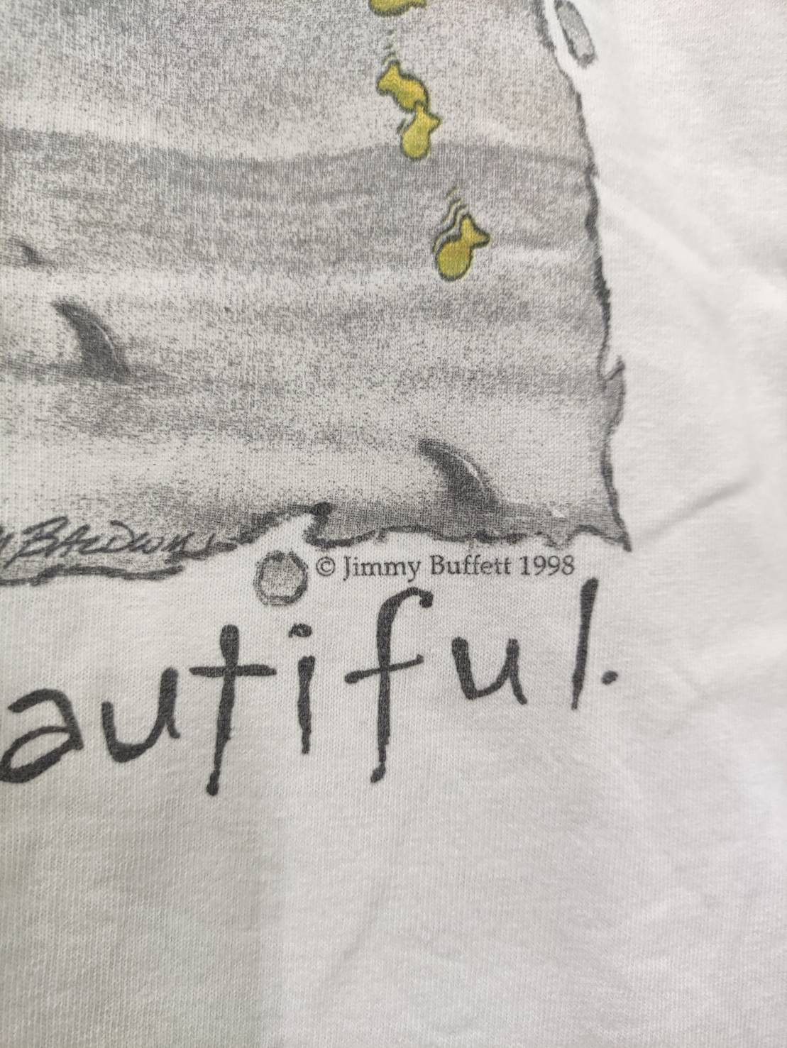 Band Tees Vtg 90's Jimmy Buffet Margaritaville Orlando T-Shirt Size US L / EU 52-54 / 3 - 10 Thumbnail