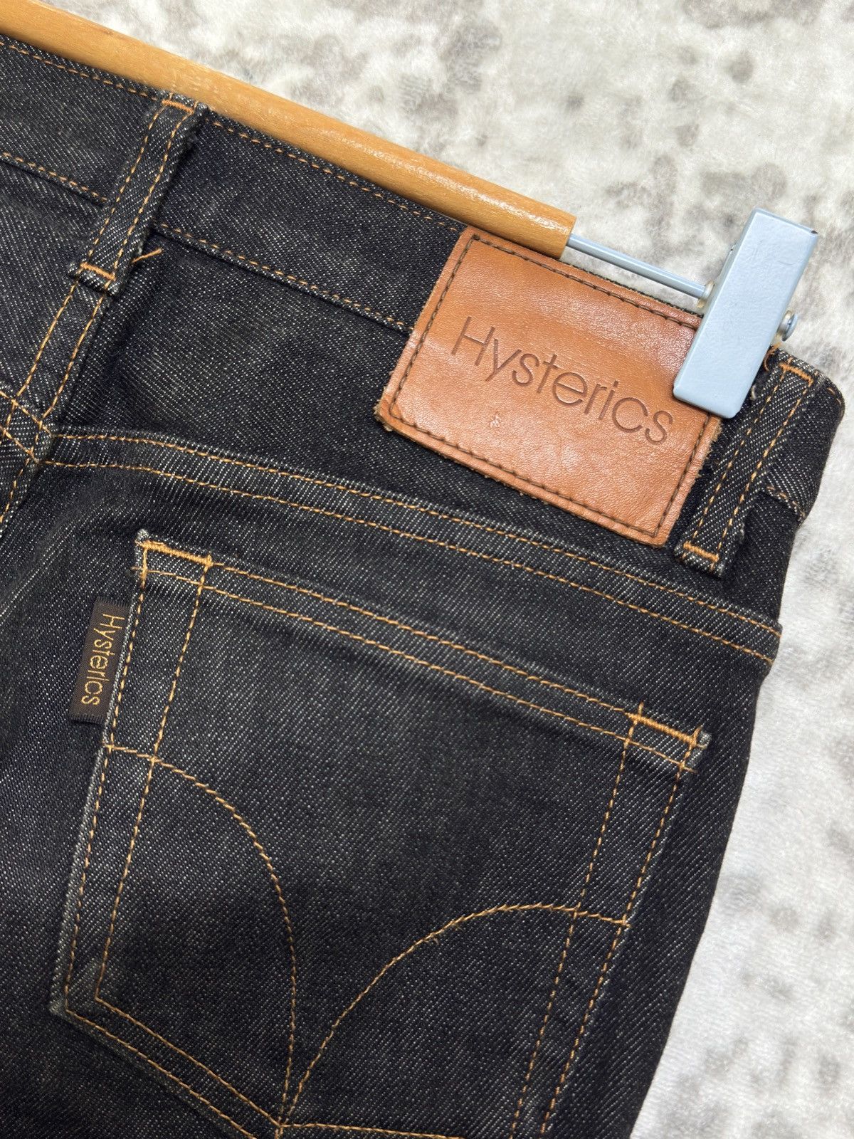 Hysteric Glamour Vintage Hysteric Glamour Black Skinny Fit Denim Jeans Size US 28 / EU 44 - 12 Thumbnail