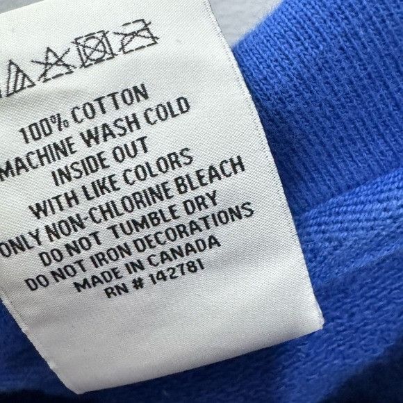 Aime Leon Dore Aime Leon Dore Printed Logo Hoodie Royal Blue Men’s Medium Size US M / EU 48-50 / 2 - 4 Thumbnail