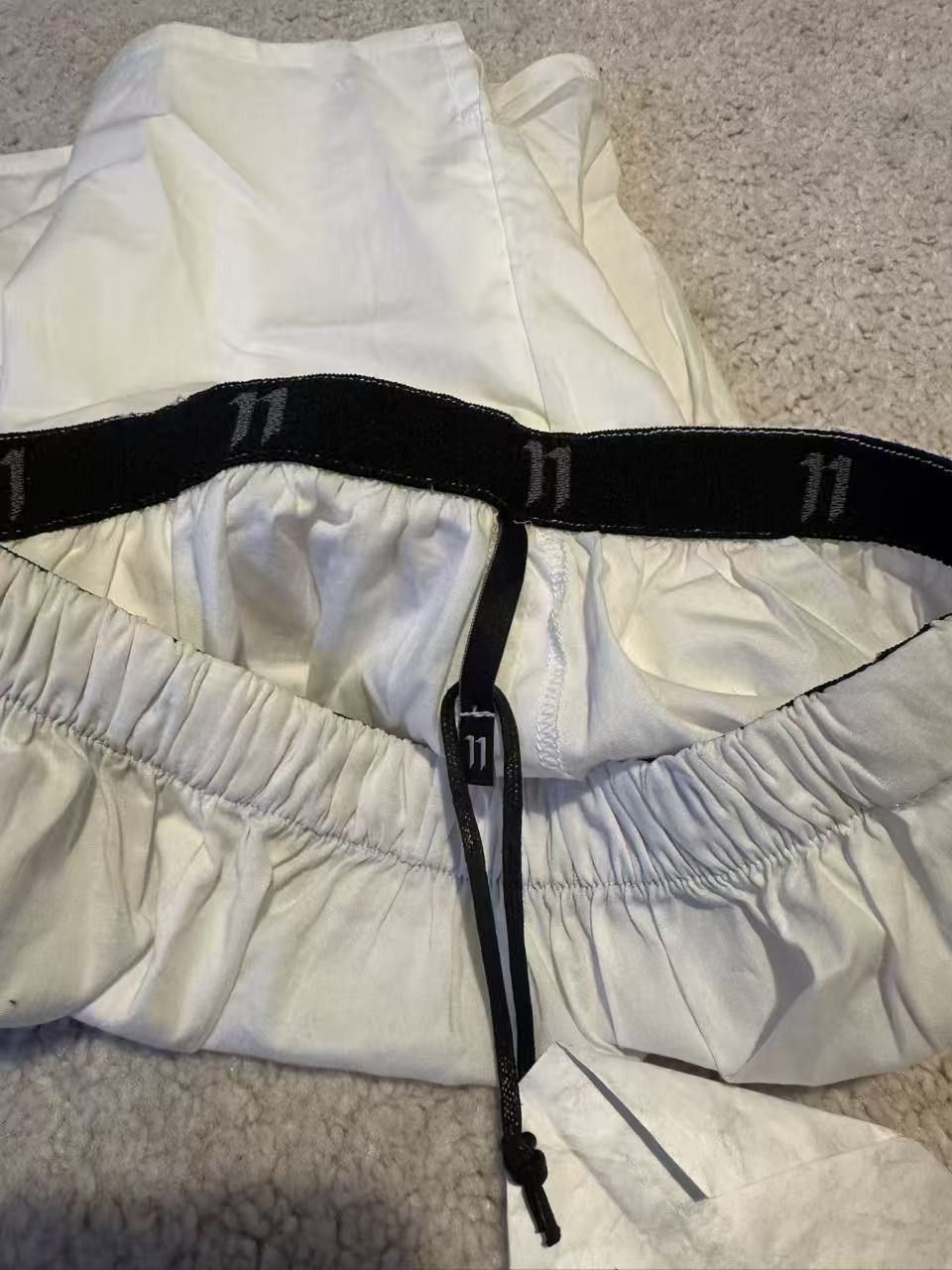 11 By Boris Bidjan Saberi 11 By Boris Bidjan Saberi White Inner Pants Size XS Size US 26 / EU 42 - 4 Thumbnail