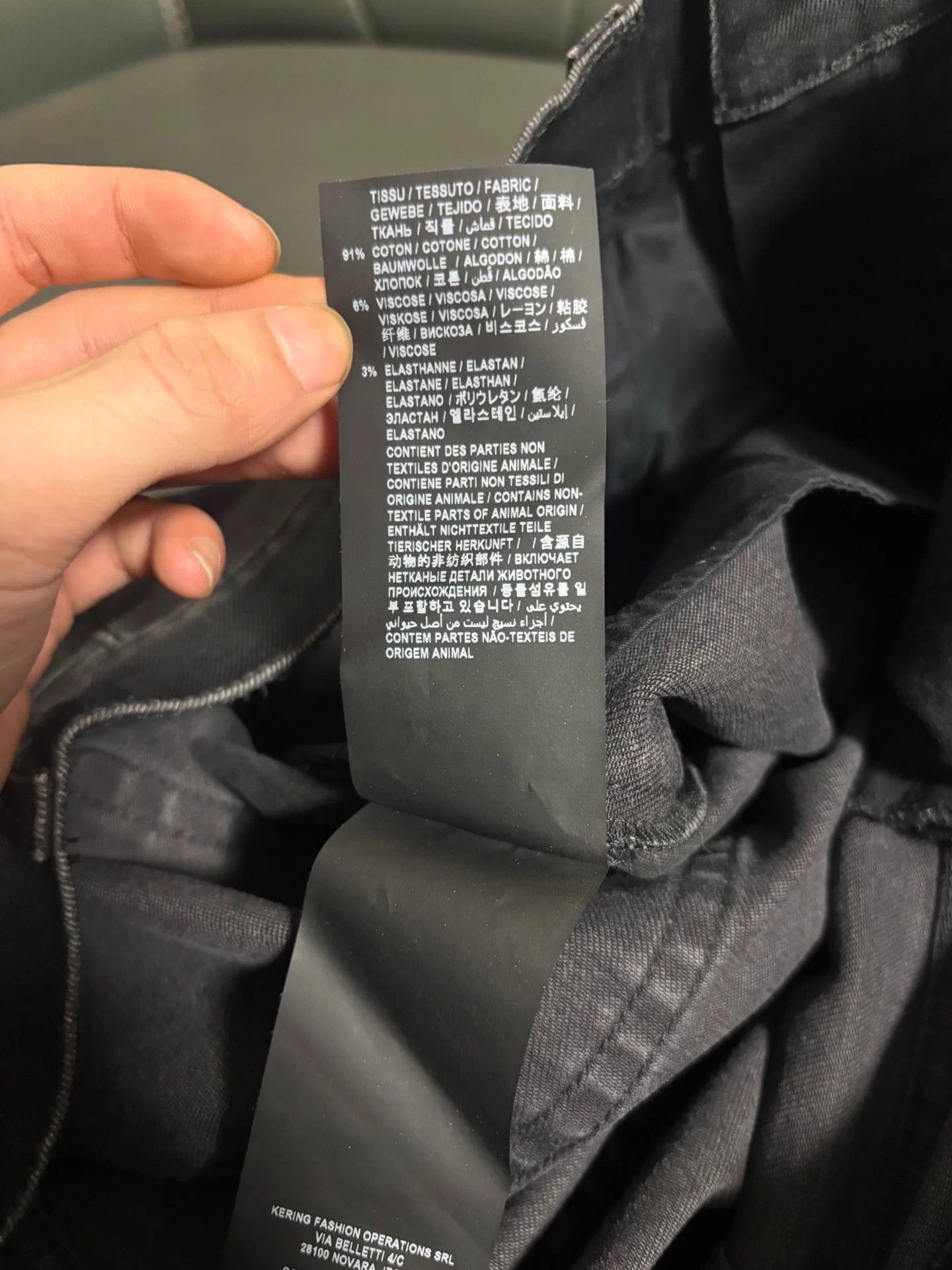 Saint Laurent Paris Saint Laurent SLP 2020FW AV Ripple Claw Jeans 34 Size US 34 / EU 50 - 6 Thumbnail