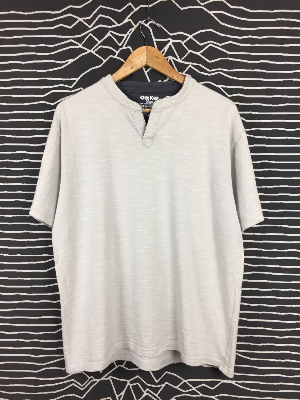 Oshkosh × Vintage Vtg Oshkosh Classic Plain Casual Essential Tee Size US XL / EU 56 / 4 - 2 Thumbnail