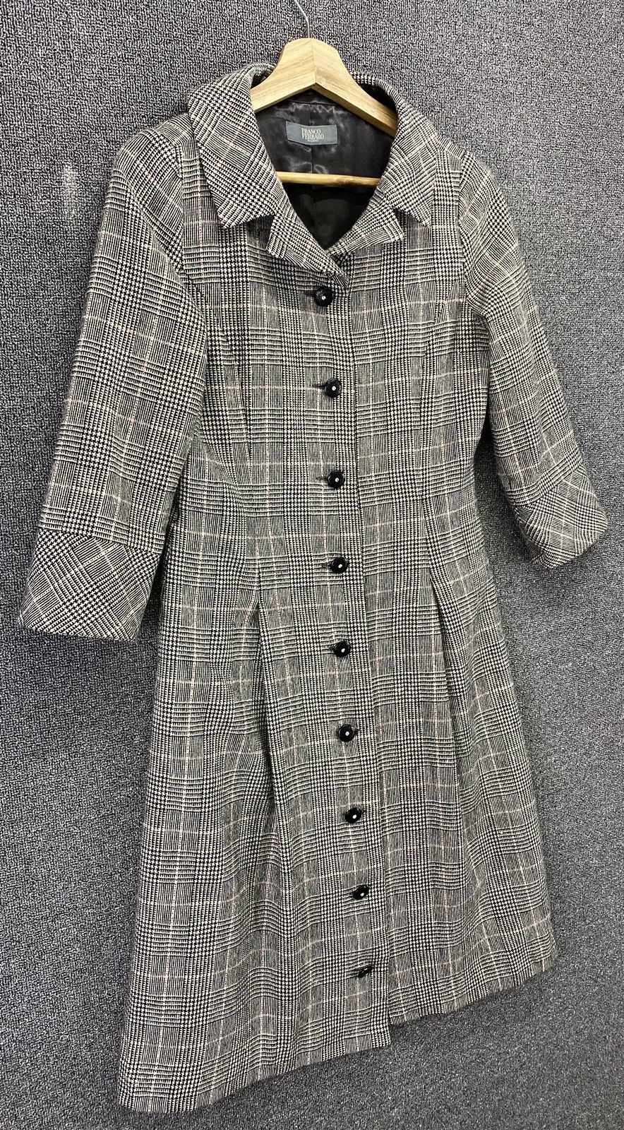 Vintage Vintge Franco Ferraro Shirts Button Up Long Jacket Size XS / US 0-2 / IT 36-38 - 2 Thumbnail