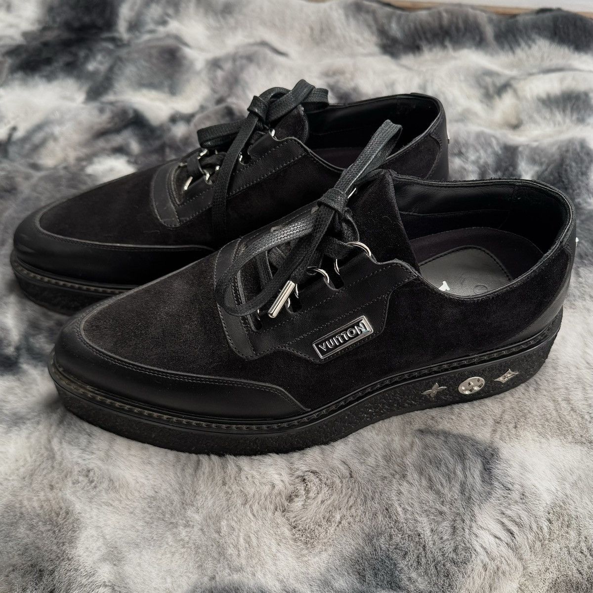 Louis Vuitton Louis Vuitton X Virgil Abloh creeper low Size US 6.5 / EU 39-40 - 2 Thumbnail