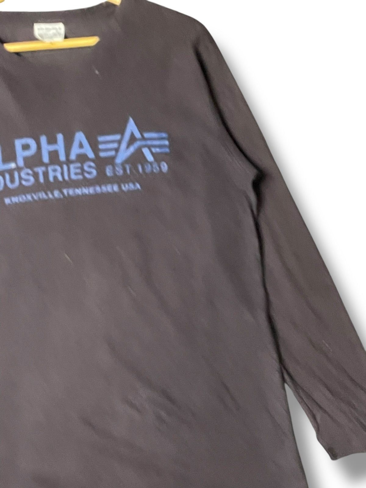 Alpha Industries × Japanese Brand × Vintage Alpha Industries Casual Long Sleeve Shirts (76) Size US L / EU 52-54 / 3 - 2 Thumbnail