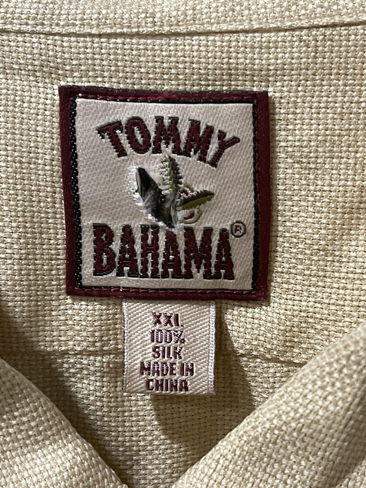 Tommy Bahama × Vintage Vintage Tommy Bahama “Paradise Outfitters” Silk Shirt 2XL Size US XXL / EU 58 / 5 - 3 Thumbnail
