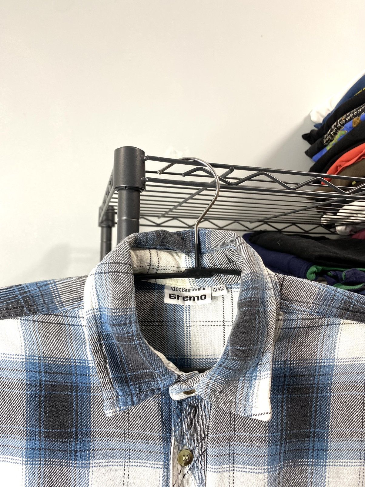 Other 90’s Vintage Flannel Plaid Shirt Checkered Travis Scott Size US L / EU 52-54 / 3 - 4 Thumbnail