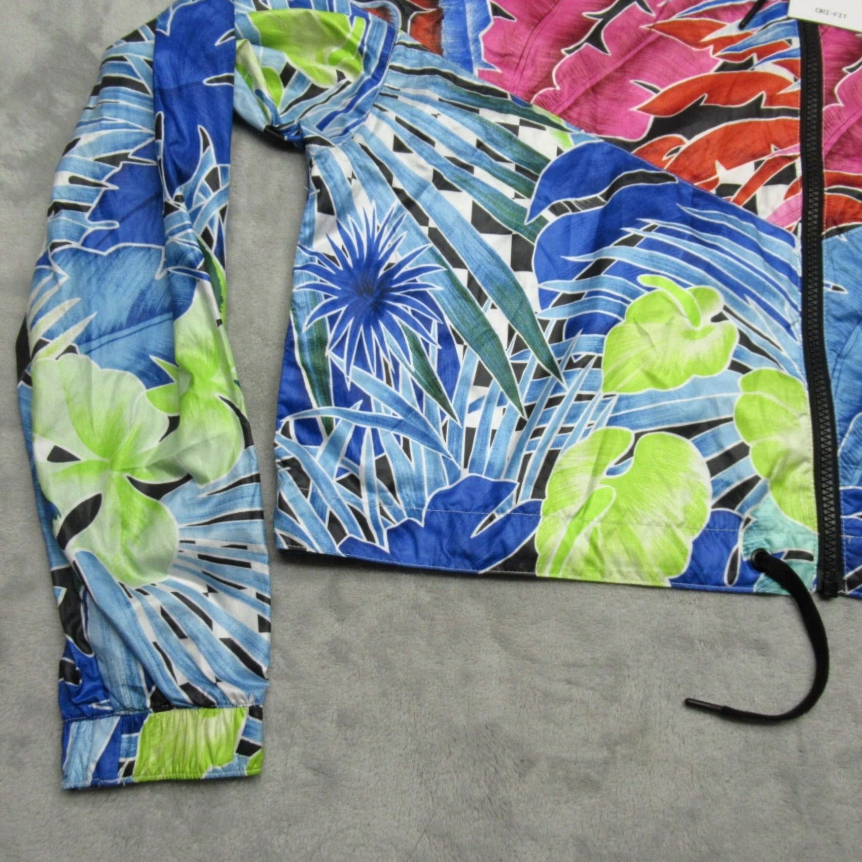 Nike Nike Jacket Womens Small Tropical Wind Runner Cropped Dri Fit Multicolor NEW Size S / US 4 / IT 40 - 6 Thumbnail