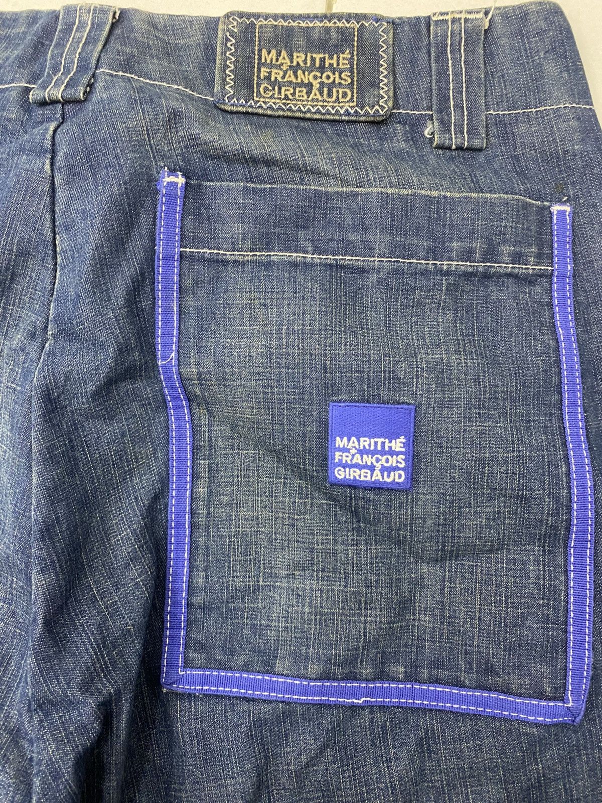 Marithe + Francois Girbaud Vtg Marithe Francois Girbaud shuttle strap baggy pants Size US 38 / EU 54 - 8 Thumbnail