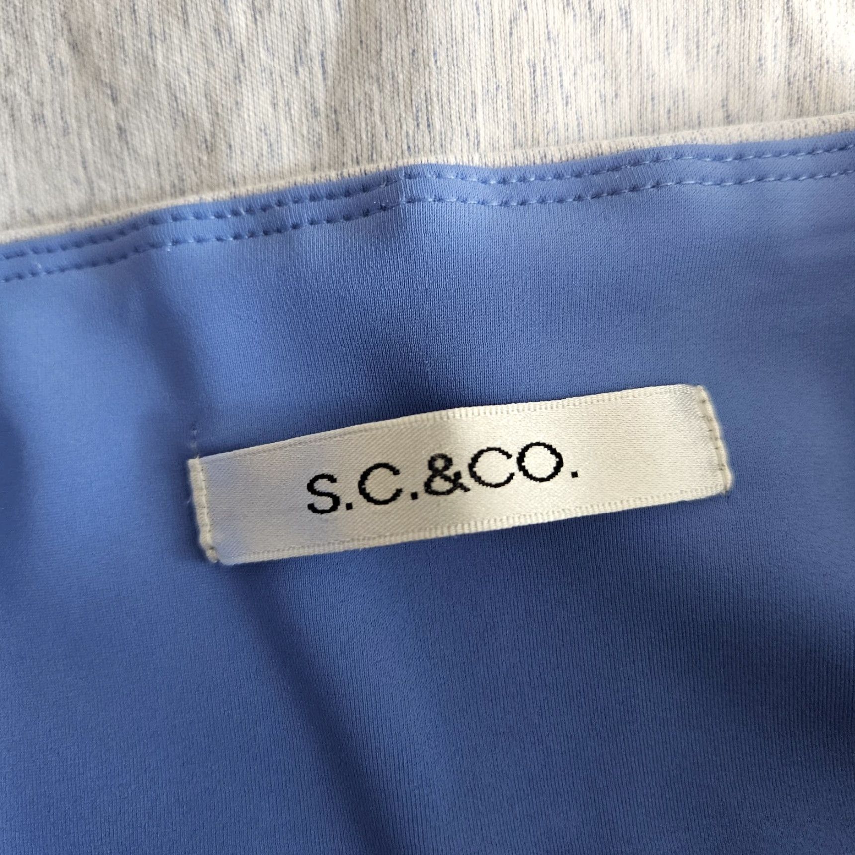 CO S.C. & Co Womens Skort Sz Small Blue Pull On Pockets Activewear Short A-Line 14" 18.5" Measurements Mens? Women? Size ONE SIZE - 4 Thumbnail