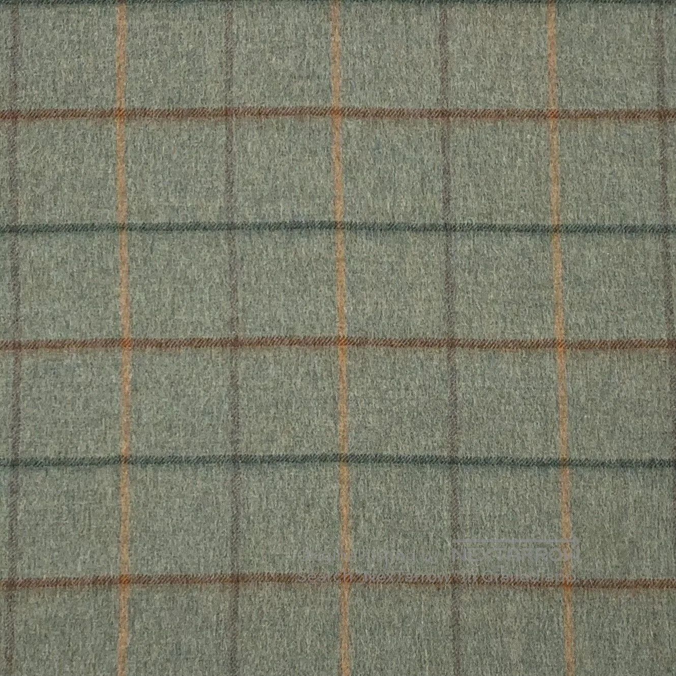 Loro Piana Loro Piana Green Plaid Cashmere Scarf. Size ONE SIZE - 4 Thumbnail