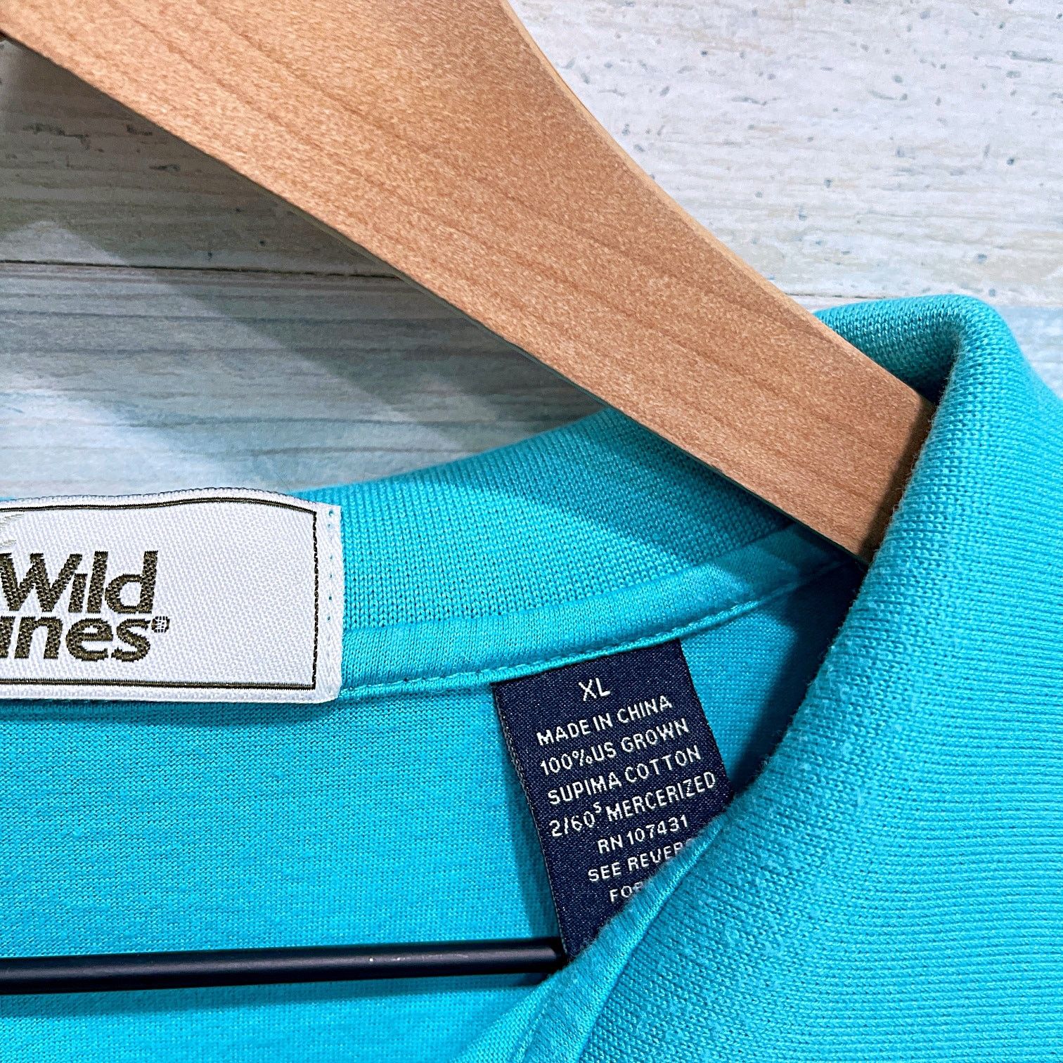 Other Wild Dunes Resort Supima Polo Shirt Blue Golf Mens XL Size US XL / EU 56 / 4 - 7 Thumbnail