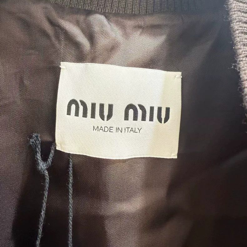 Prada Miumiu Brown Suede Jacket with Pockets-2506 Size M / US 6-8 / IT 42-44 - 2 Thumbnail