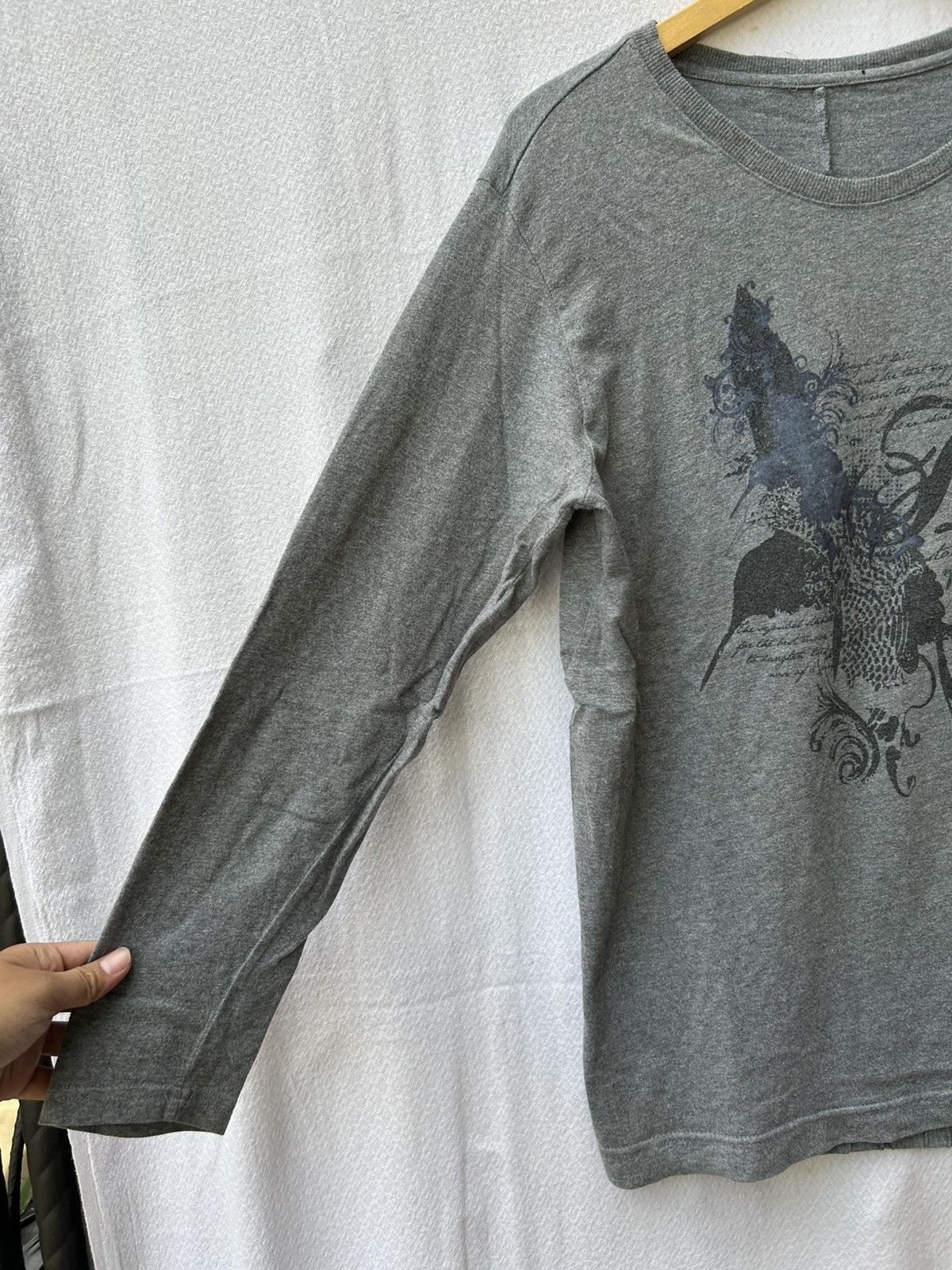 14th Addiction × If Six Was Nine × Japanese Brand Japanese Ifsixwasnine lgb Poem Longsleeve Shirt Size US L / EU 52-54 / 3 - 4 Thumbnail