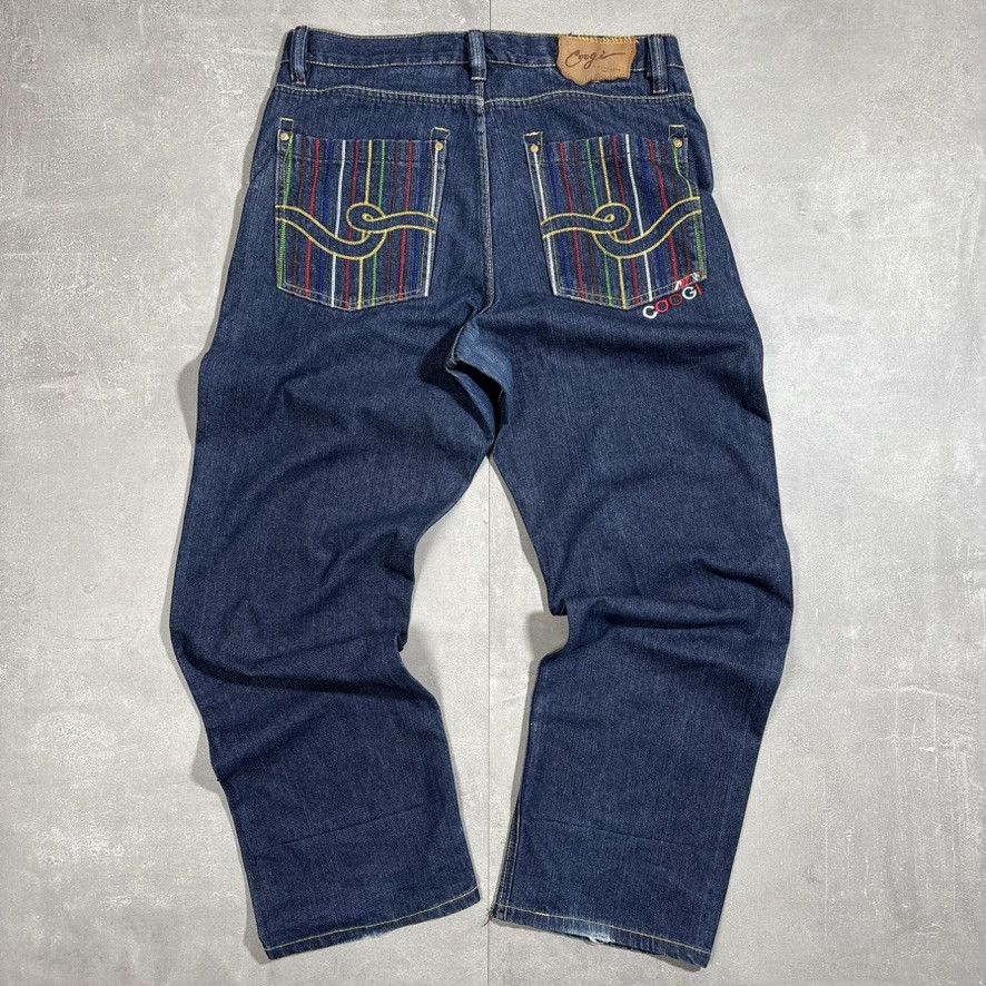 Coogi 90s COOGI heavyweight Baggz wide leg Jeans Biggie Size US 37 - 1 Thumbnail
