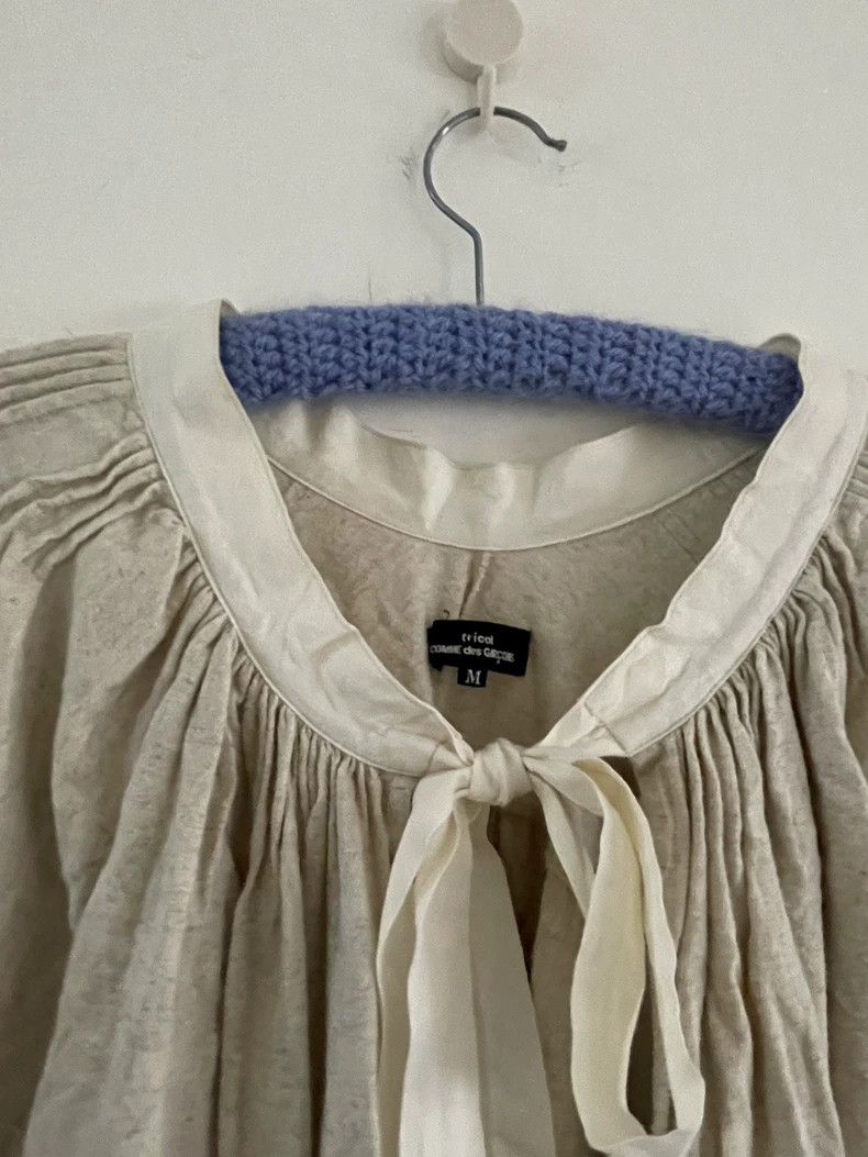 Comme des Garcons Comme Des Garcons Linen Cardigan Blouse Size M / US 6-8 / IT 42-44 - 2 Thumbnail