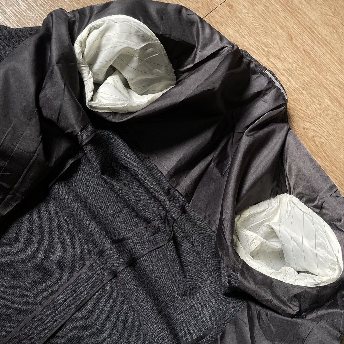 Gianni Valentino 🇮🇹 Gianni Valentino Italy Blazer Dark Gray Size US M / EU 48-50 / 2 - 19 Thumbnail