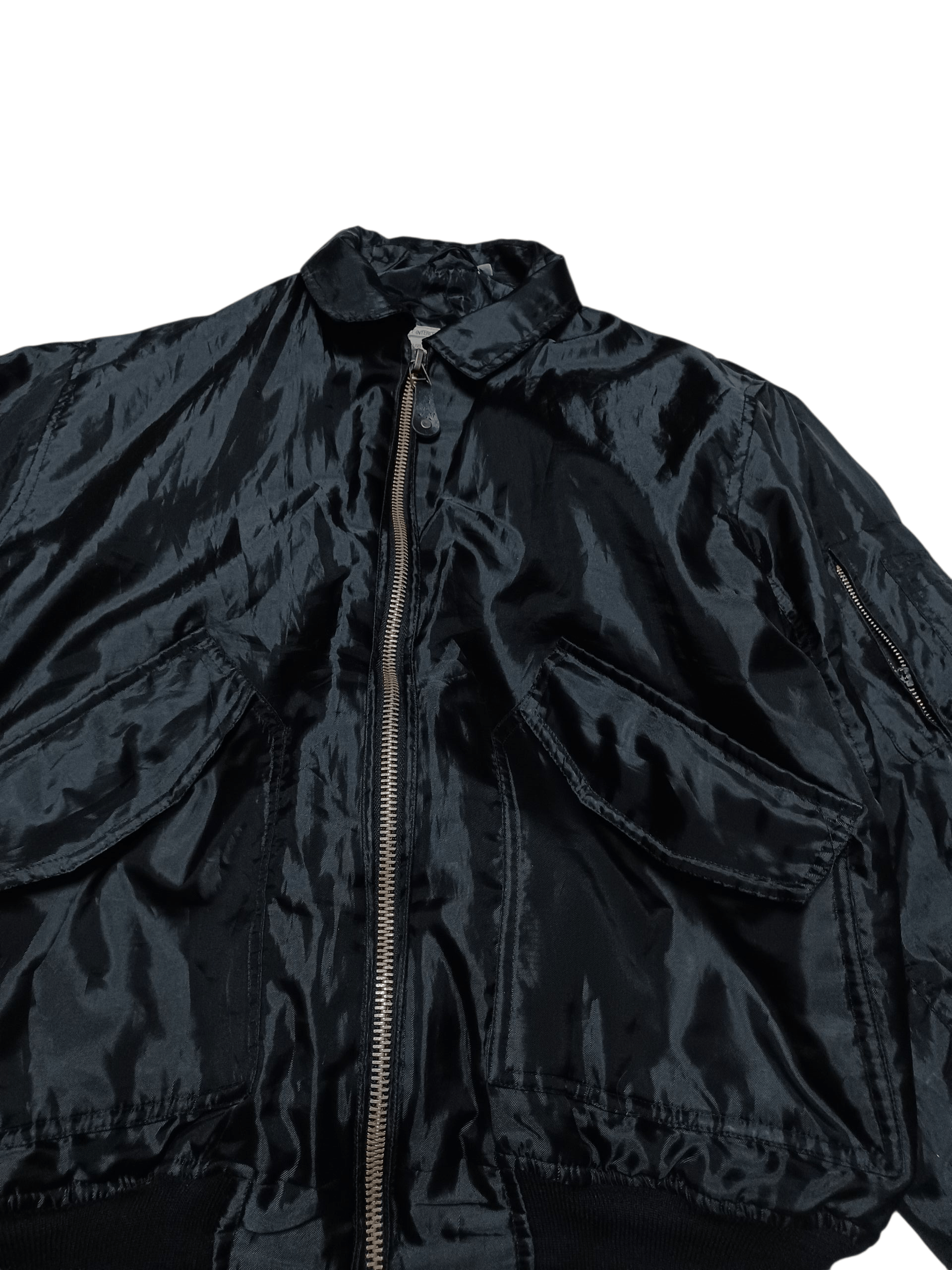 Other VINTAGE MILITARY MA 1 NYLON BOMBER JACKET Size US L / EU 52-54 / 3 - 2 Thumbnail